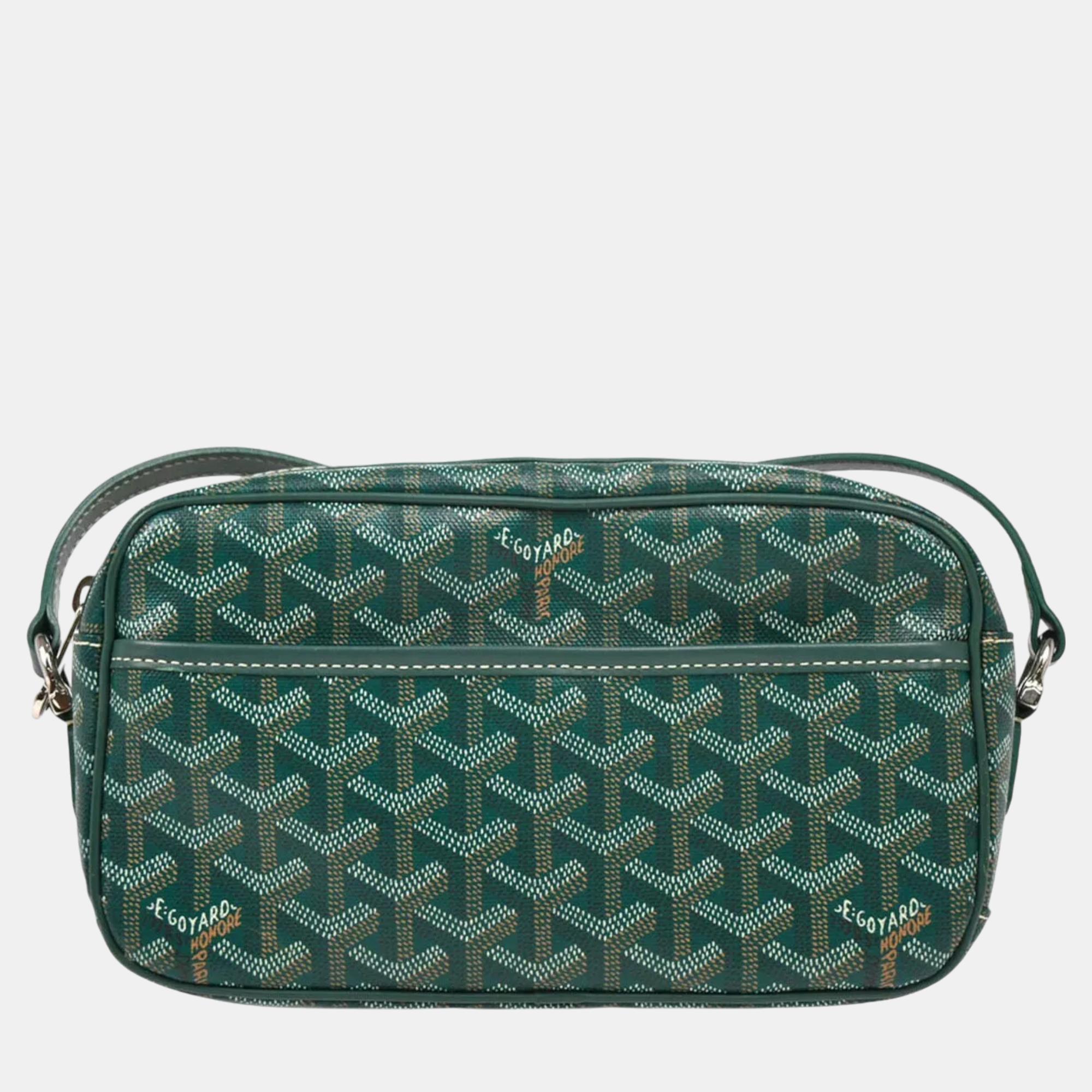 

Goyard Green PVC Sac Cap Vert PM Shoulder Bag