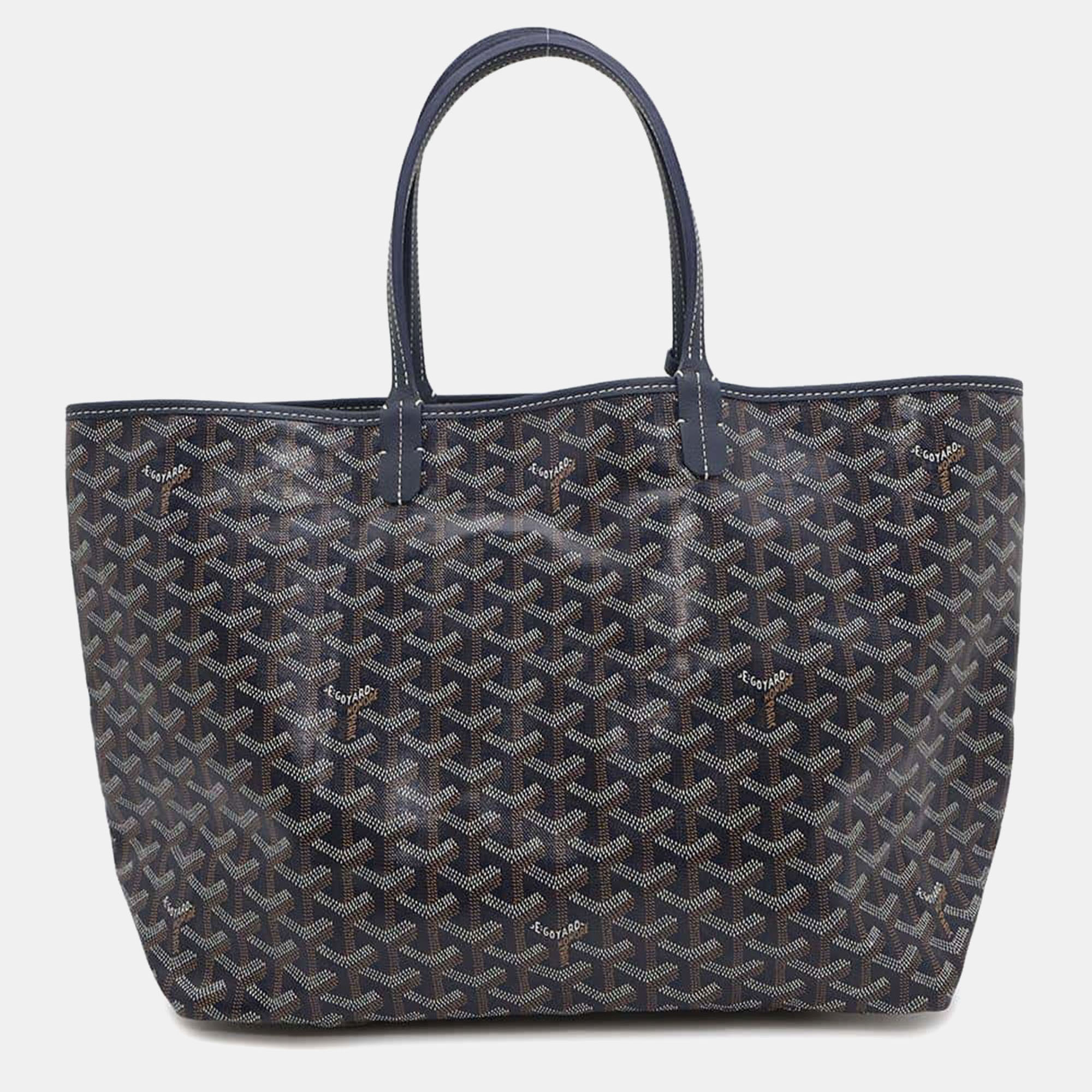 

Goyard Blue Marine PVC Leather Saint Louis PM