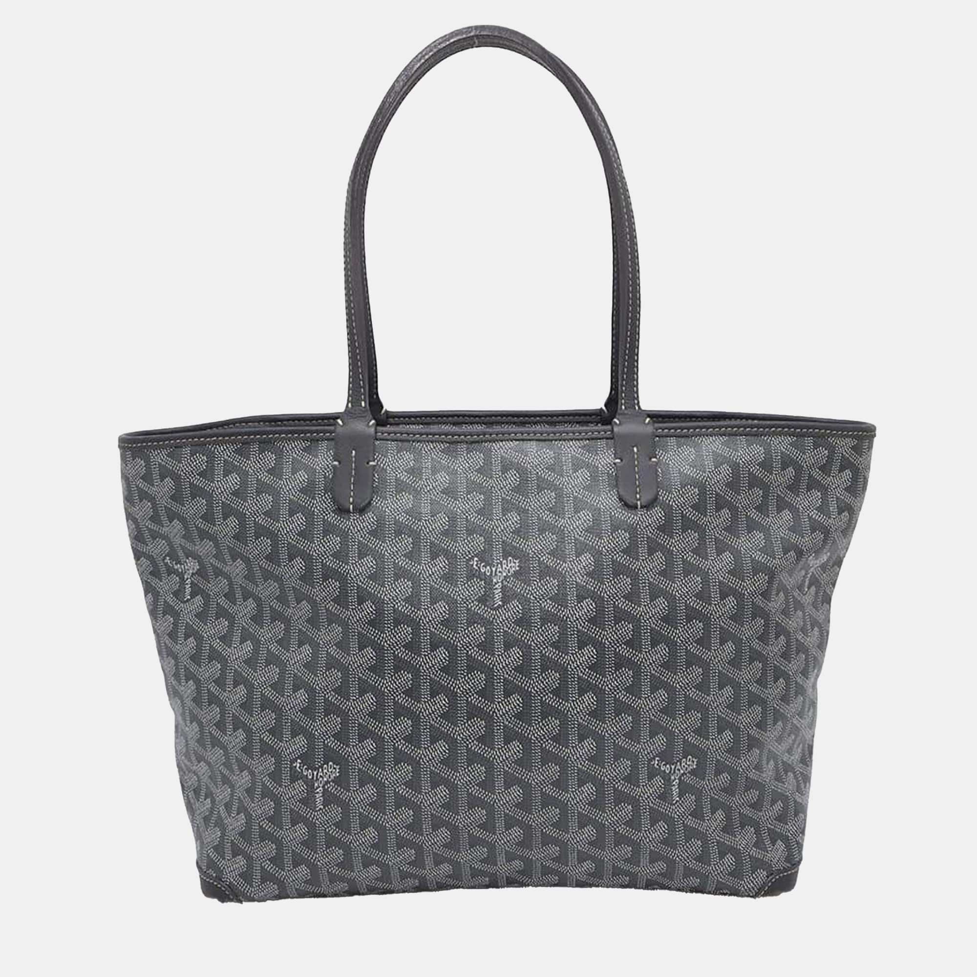 

Goyard Gray Pvc Leather Artois PM, Grey