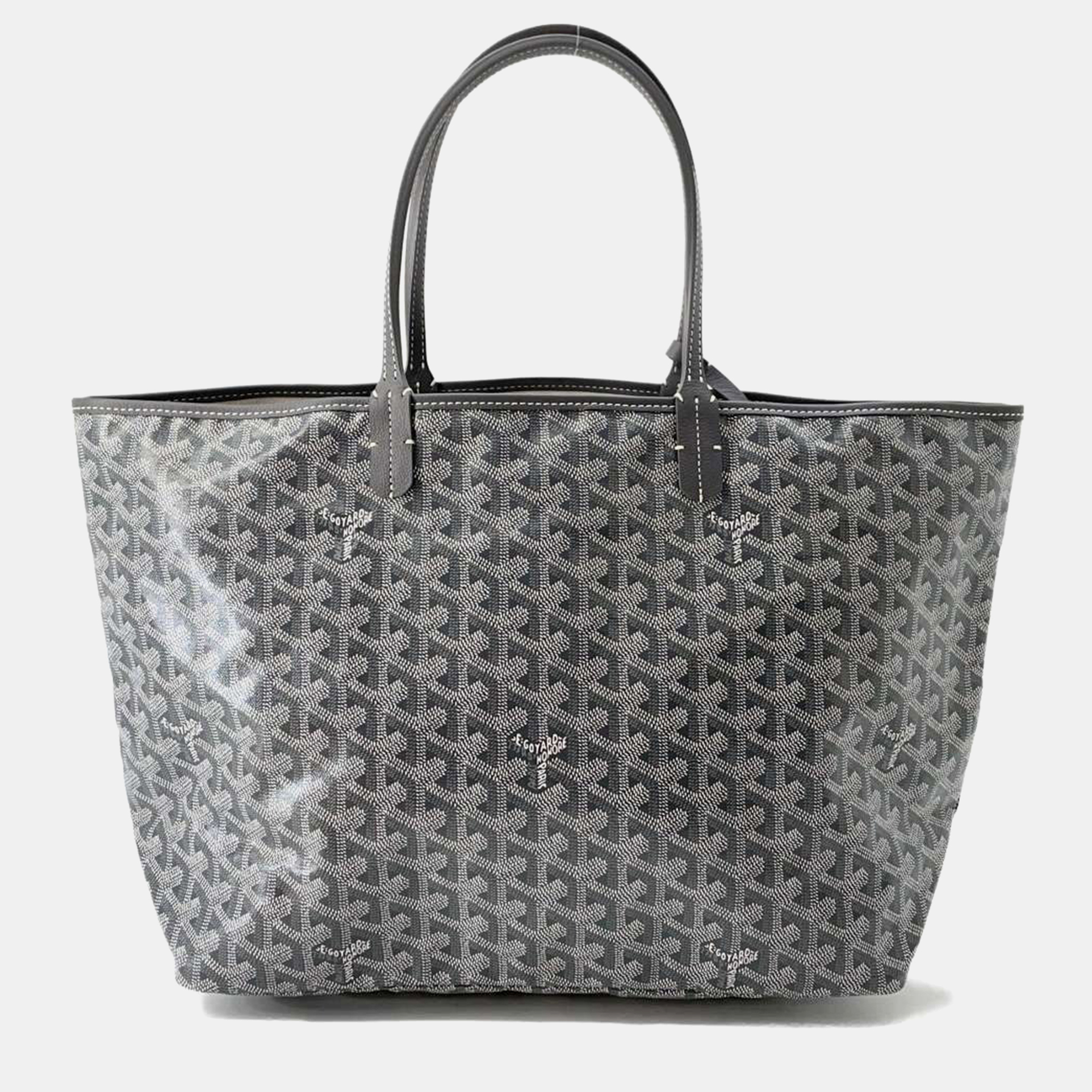 

Goyard Saint Louis Gray Pvc Leather Size Pm, Grey