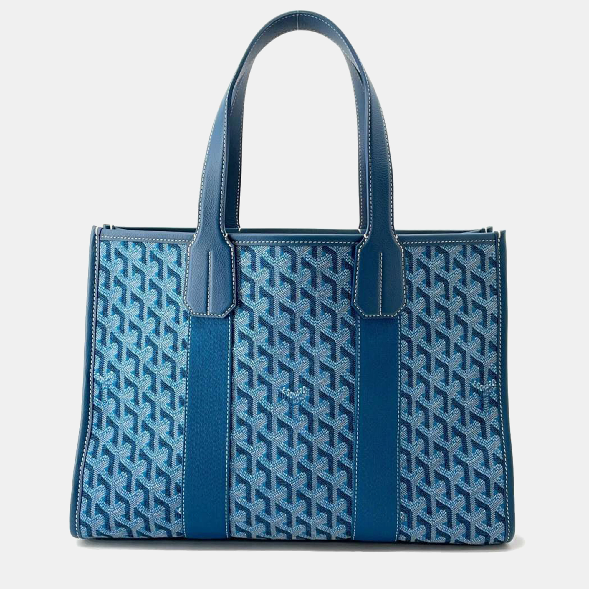 

Goyard Villette Ocean blue Canvas Leather Size Pm