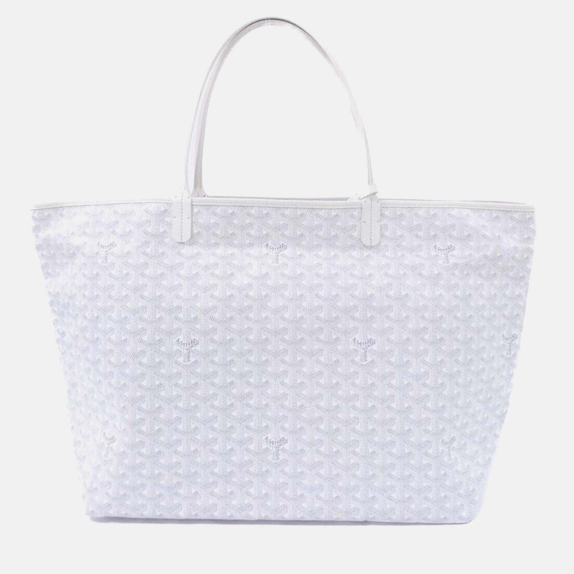

Goyard Saint Louis Gm Ama Louis Handbag, White