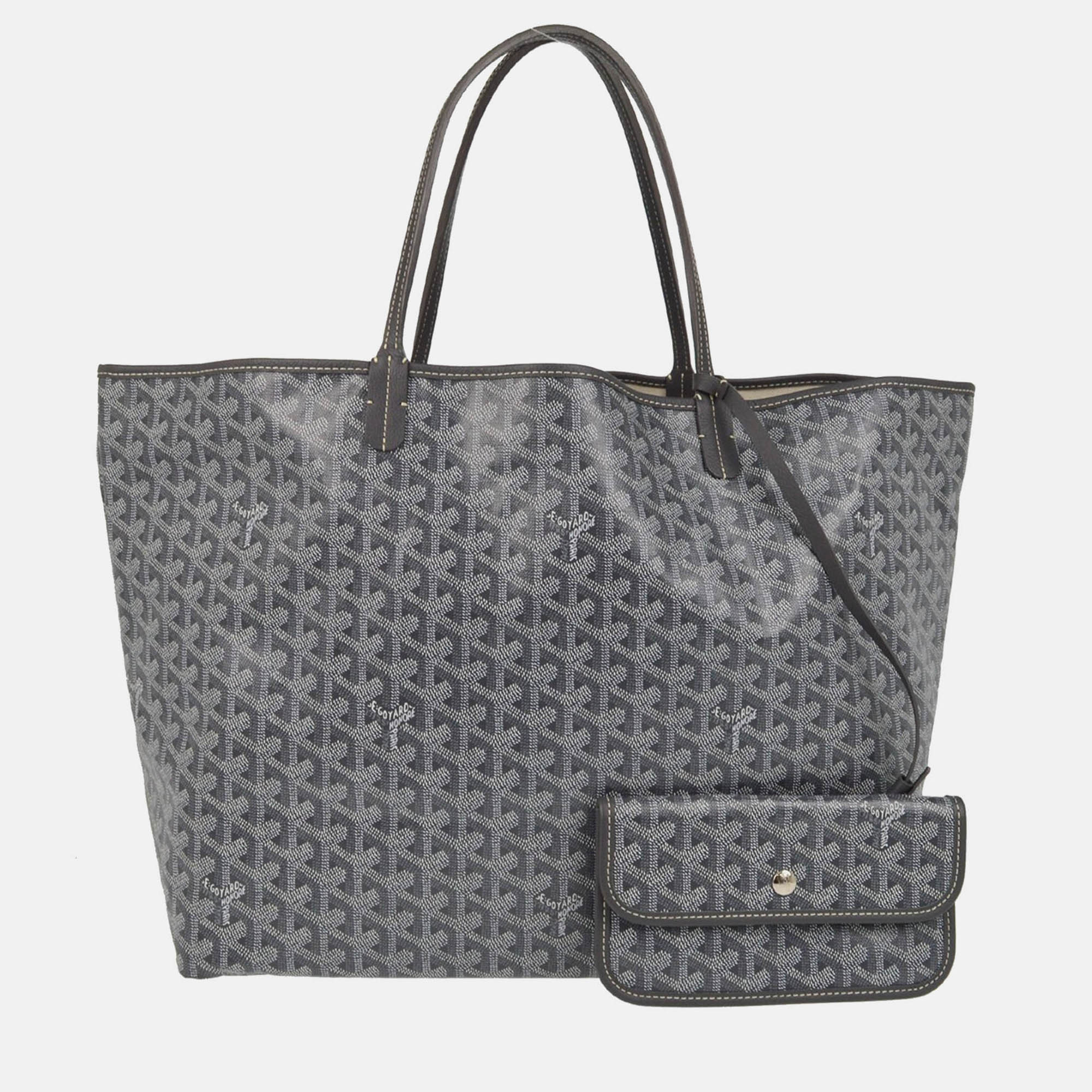 

Goyard Gray St.Louis GM Tote Bag, Grey