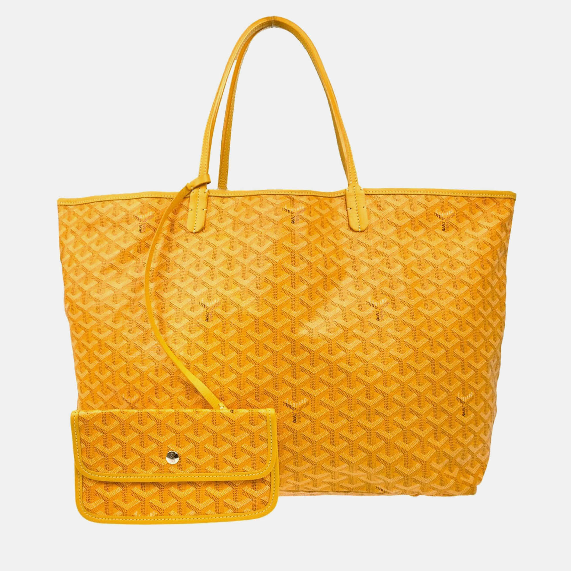 

Goyard Yellow St.Louis GM Tote Bag