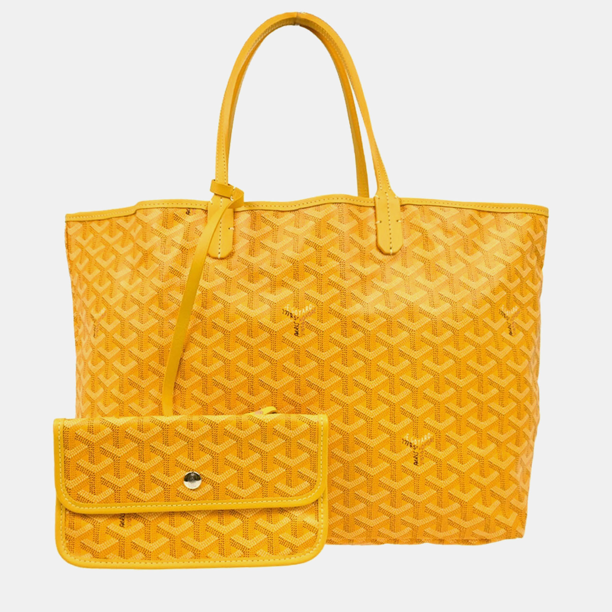 

Goyard Yellow St.Louis PM Tote Bag