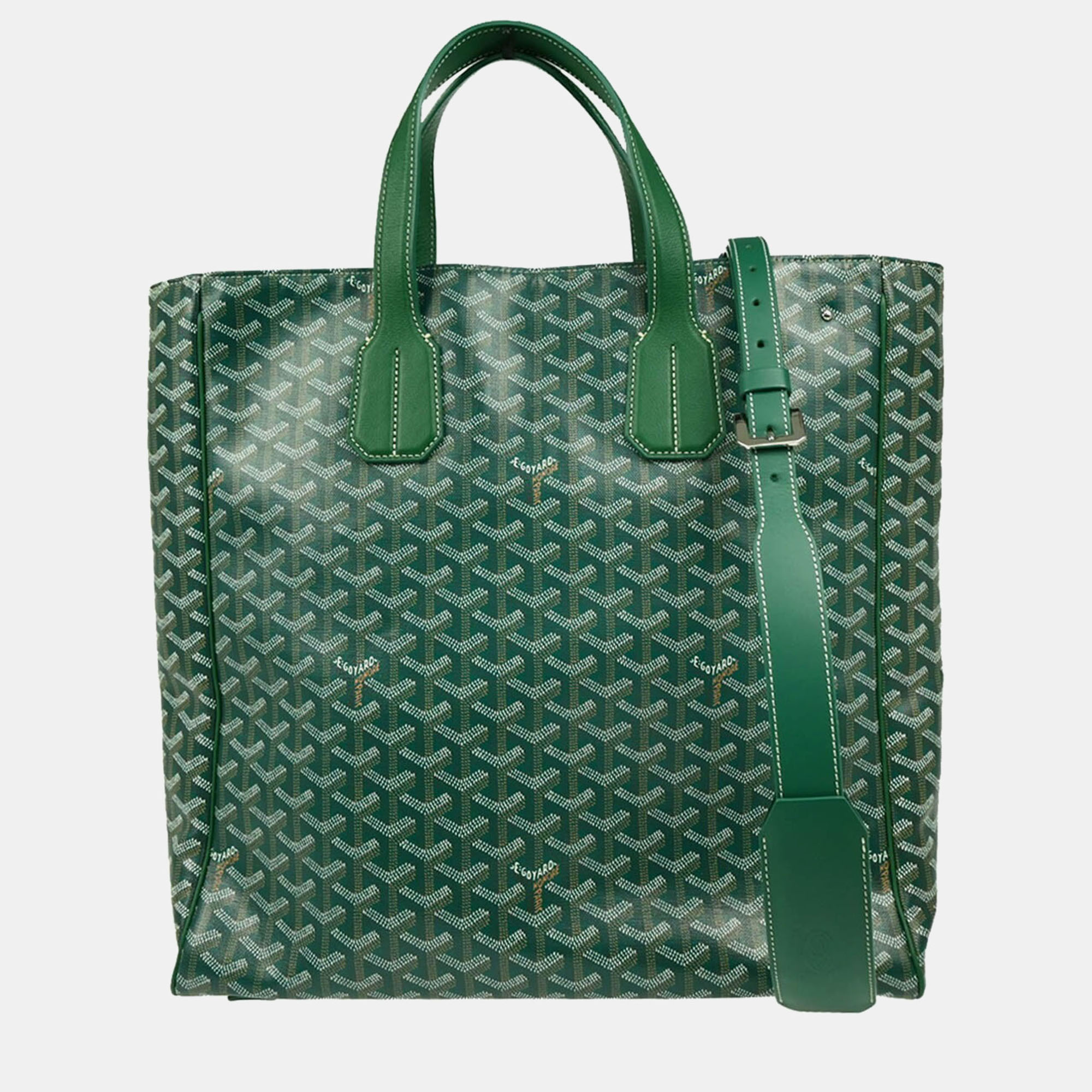 

Goyard Green Sac Voltaire 2way Tote Bag