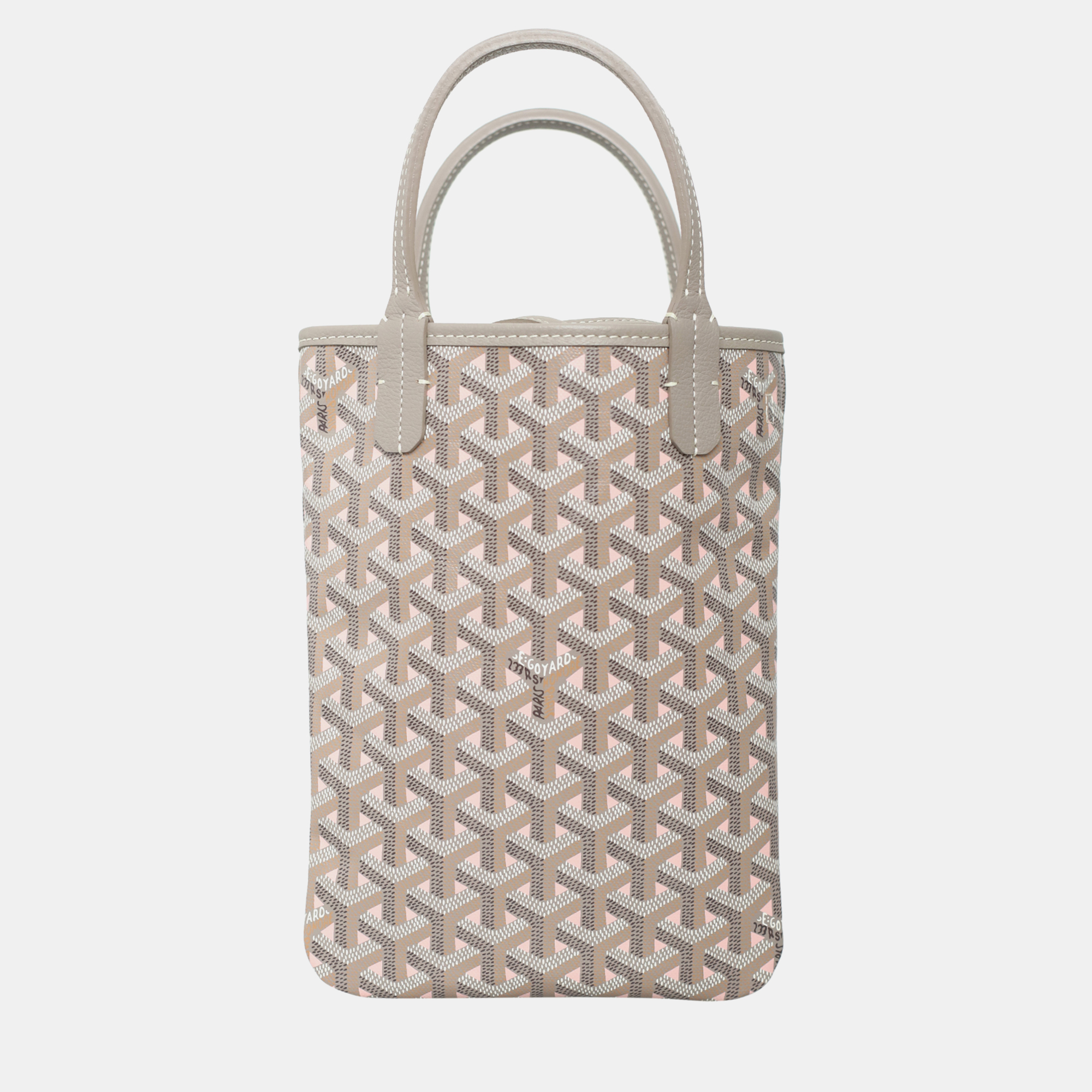 

Goyard Poitiers Claire-Voie Grey Pink Bag