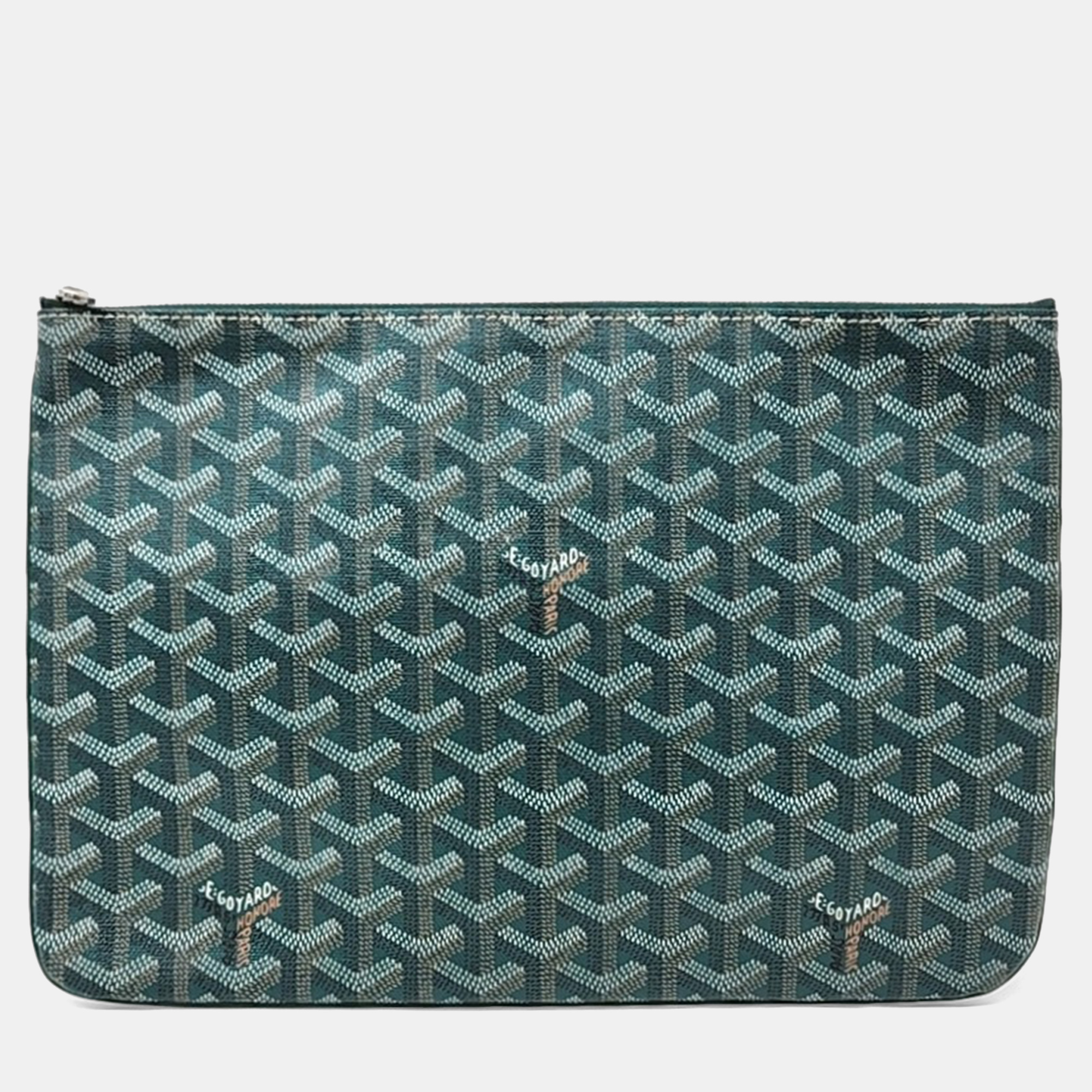 

Goyard Green PVC Sena MM