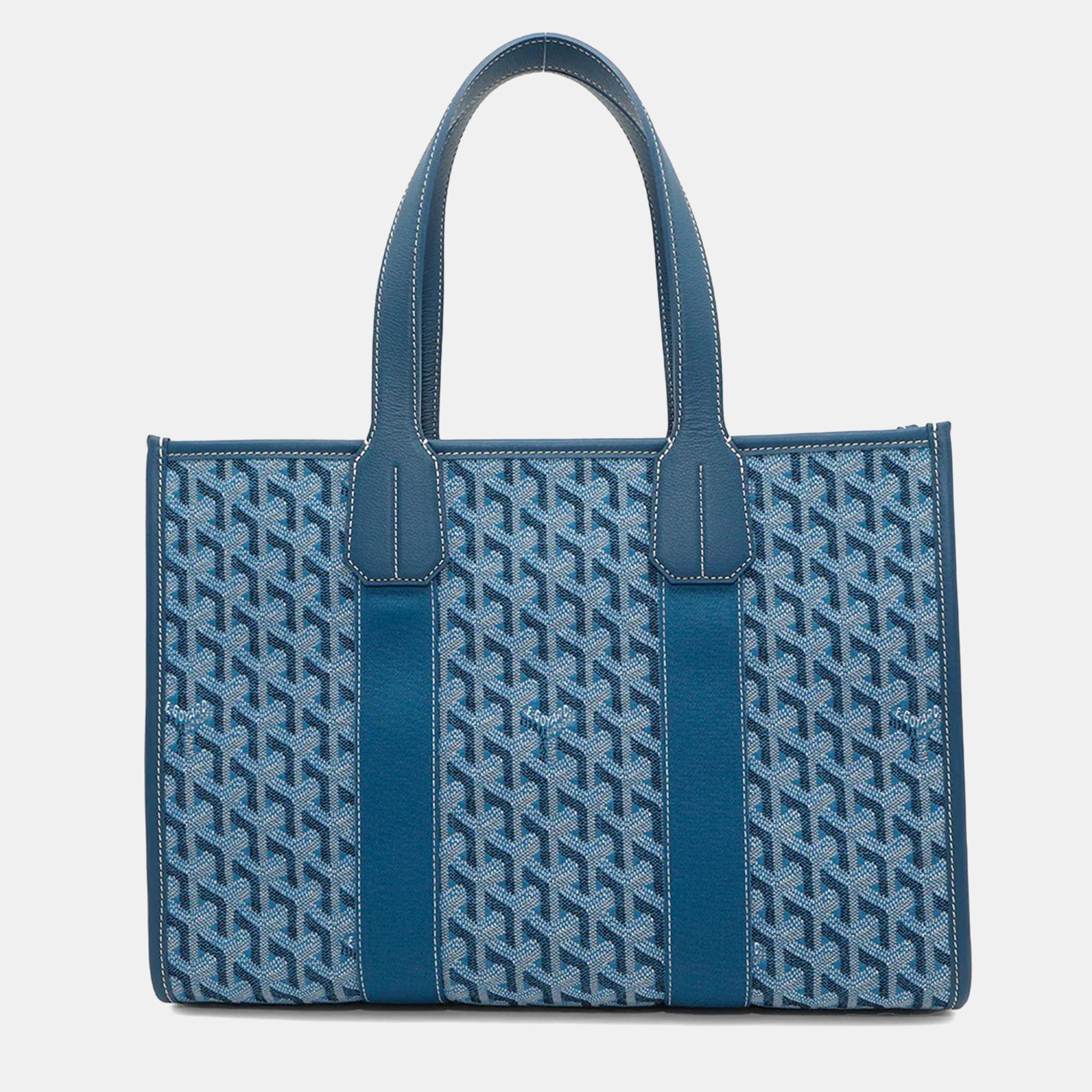

Goyard Villette PM Ocean Blue Canvas and Leather Shoulder Bag