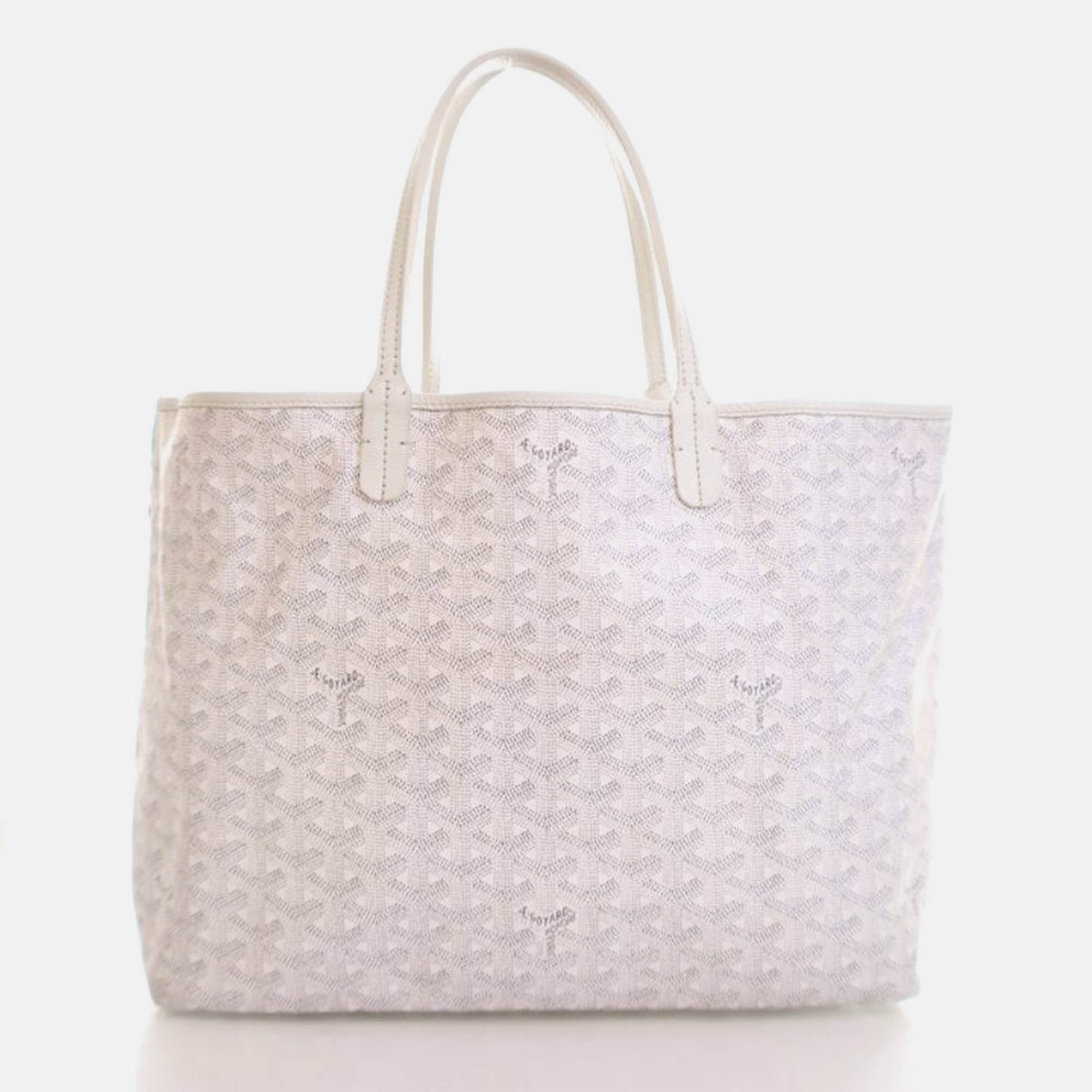 

Goyard Goyardine St. Louis Tote PM, White