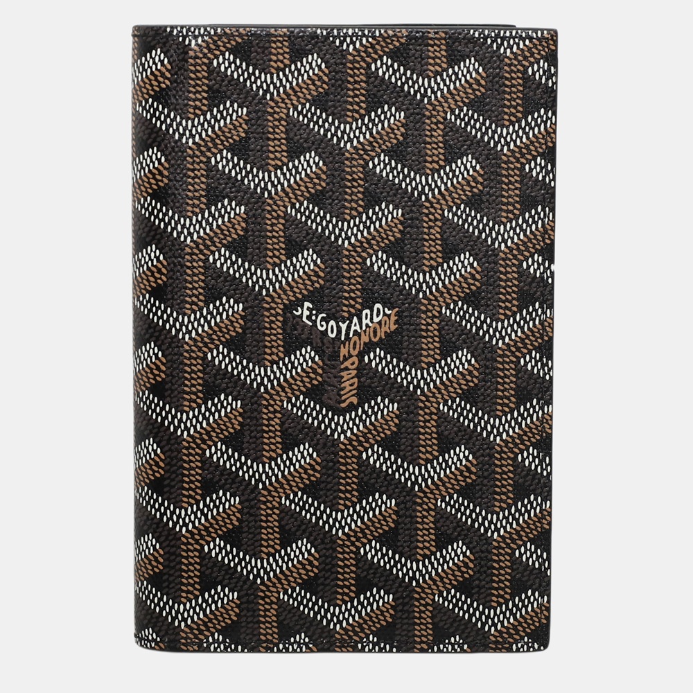 

Goyard Grenelle Passport Holder, Black