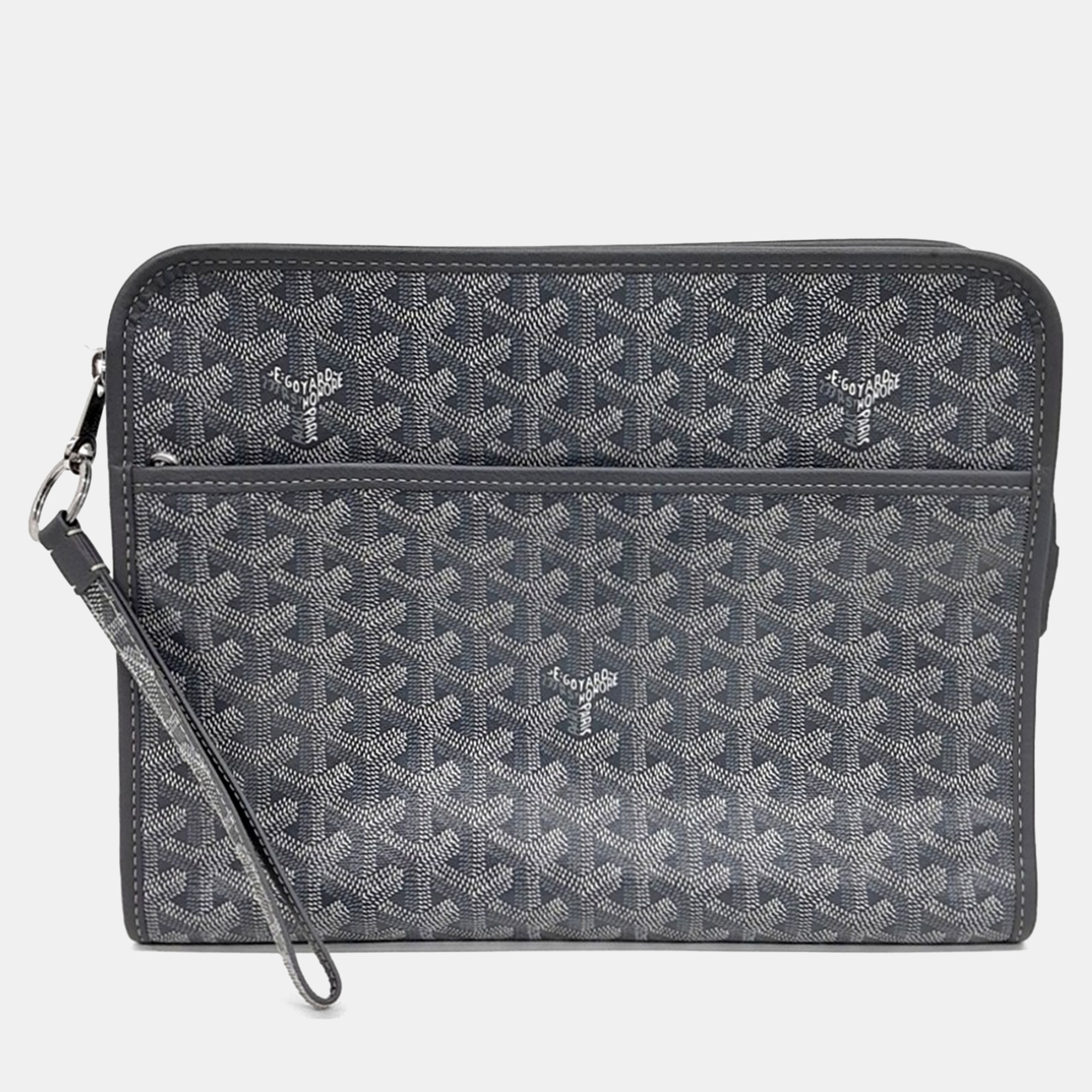 

Goyard Grey PVC Juvance GM + Keyring