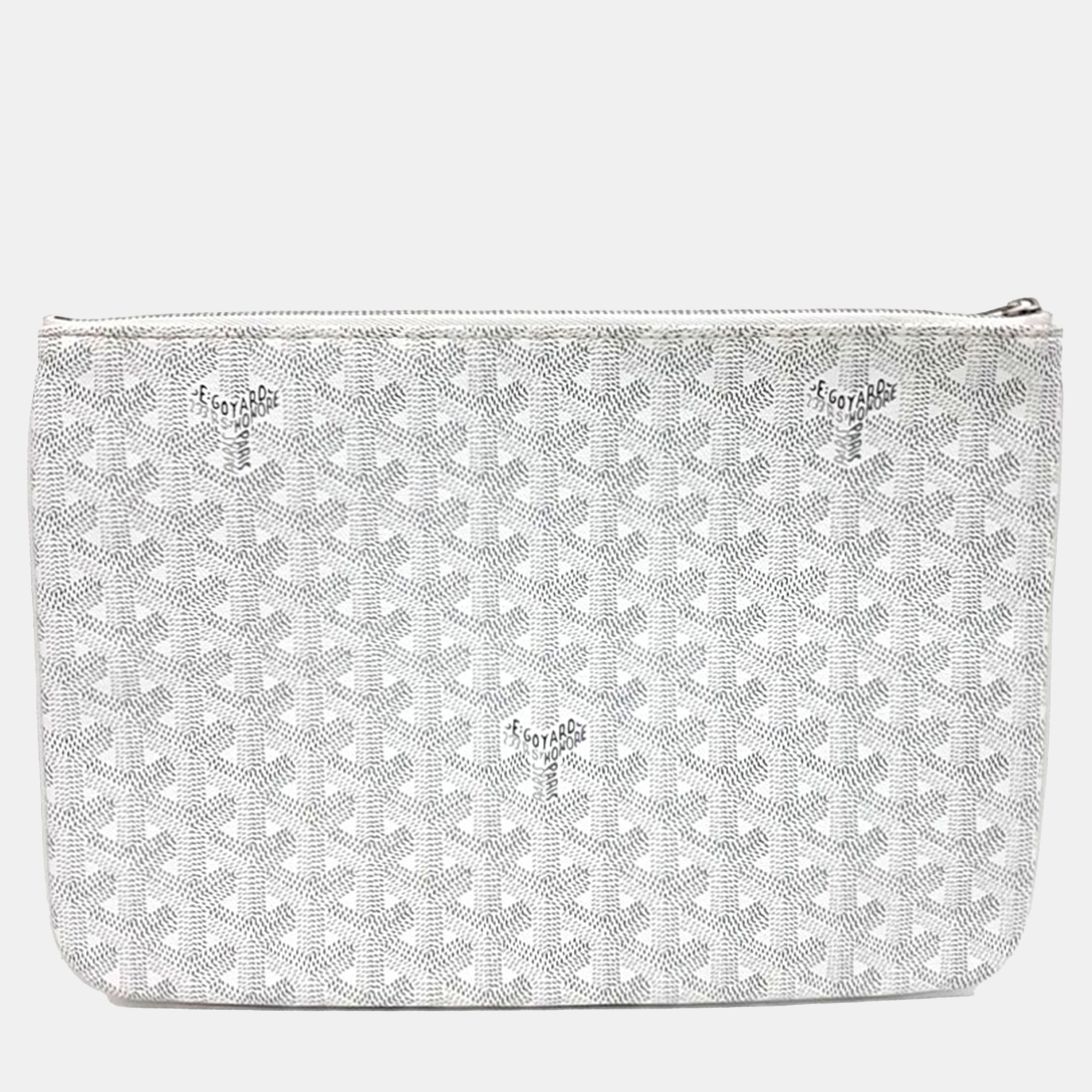 

Goyard White PVC Senna MM