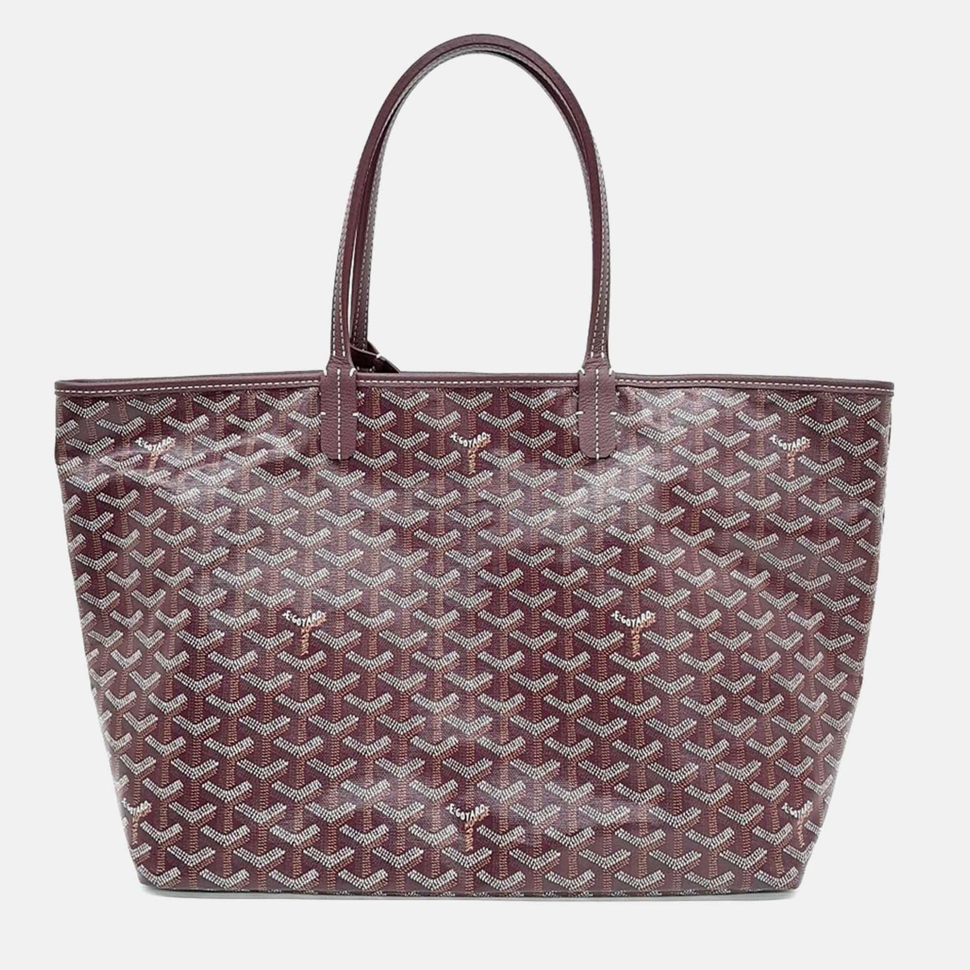 

Goyard Burgundy PVC Saint Louis PM