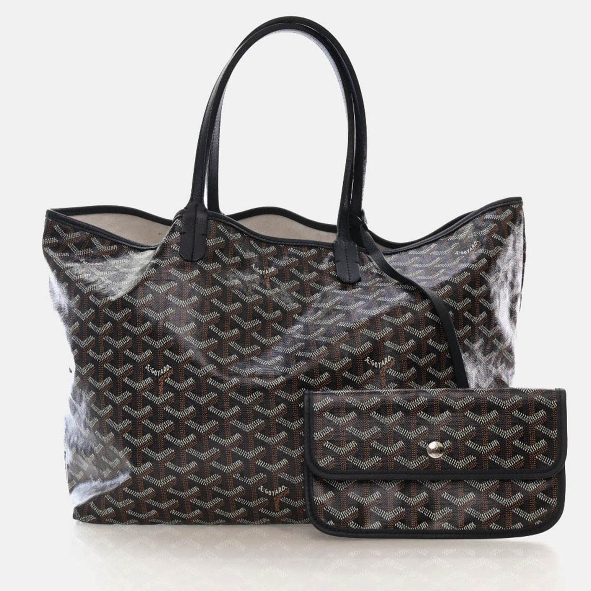 

Goyard Goyardine St. Louis PM Black Coated Canvas Bag