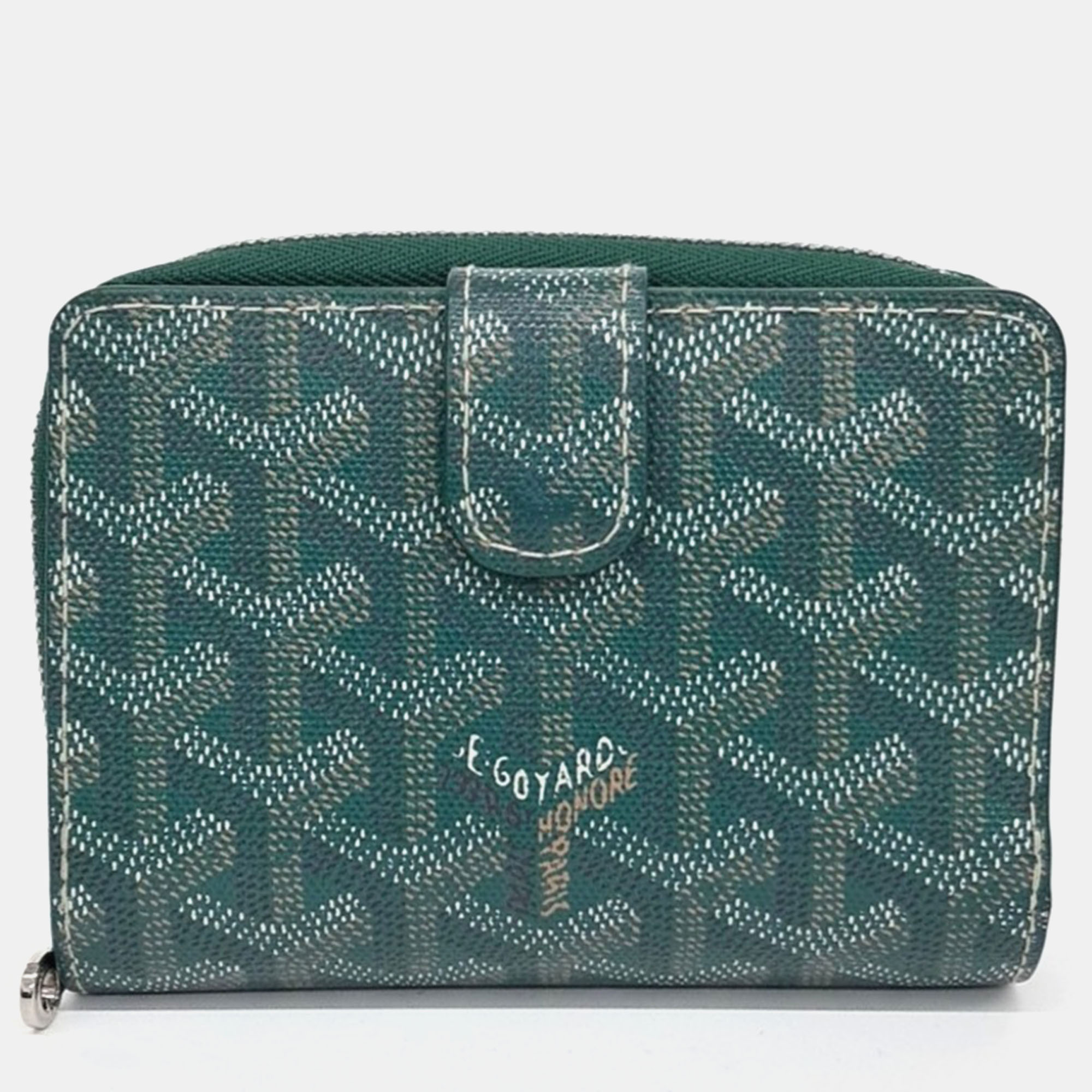 

Goyard medium wallet, Green
