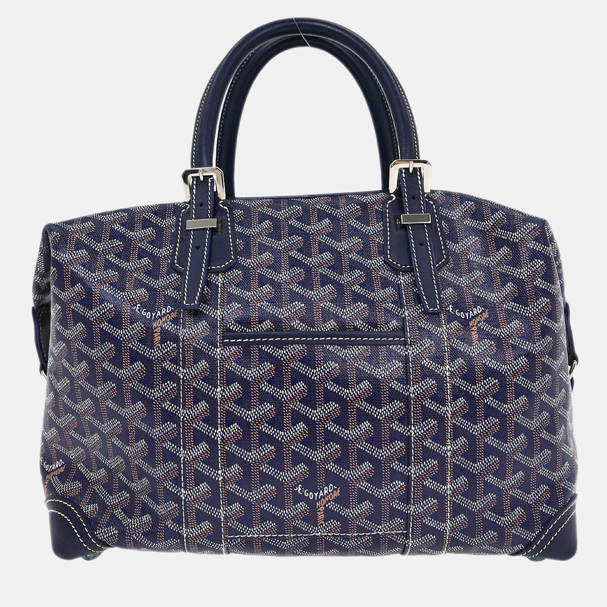 

Goyard Navy Bowling 30 Handbag, Navy blue