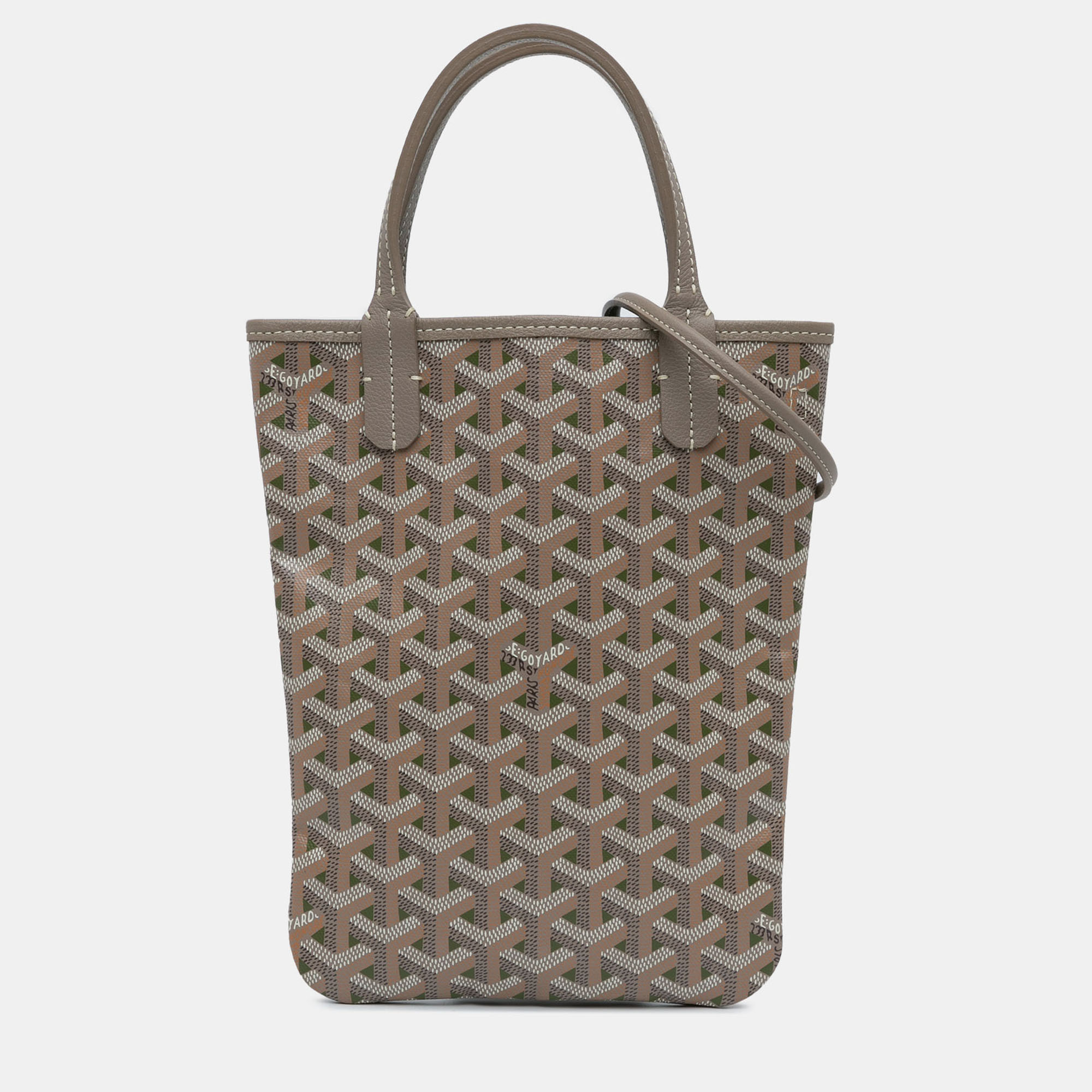 

Goyard Brown Goyardine Poitiers Claire Voie