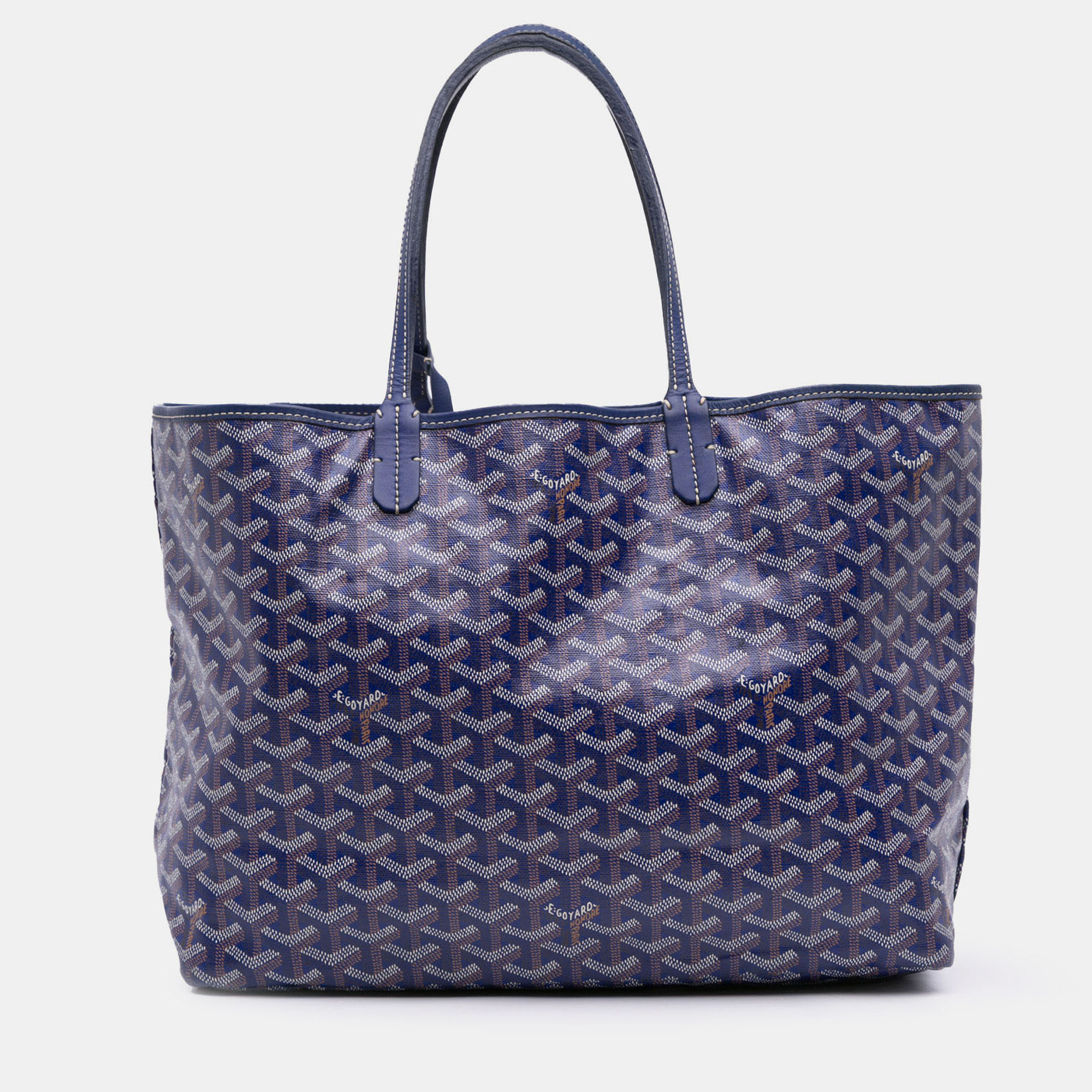 

Goyard Blue Goyardine Saint Louis PM