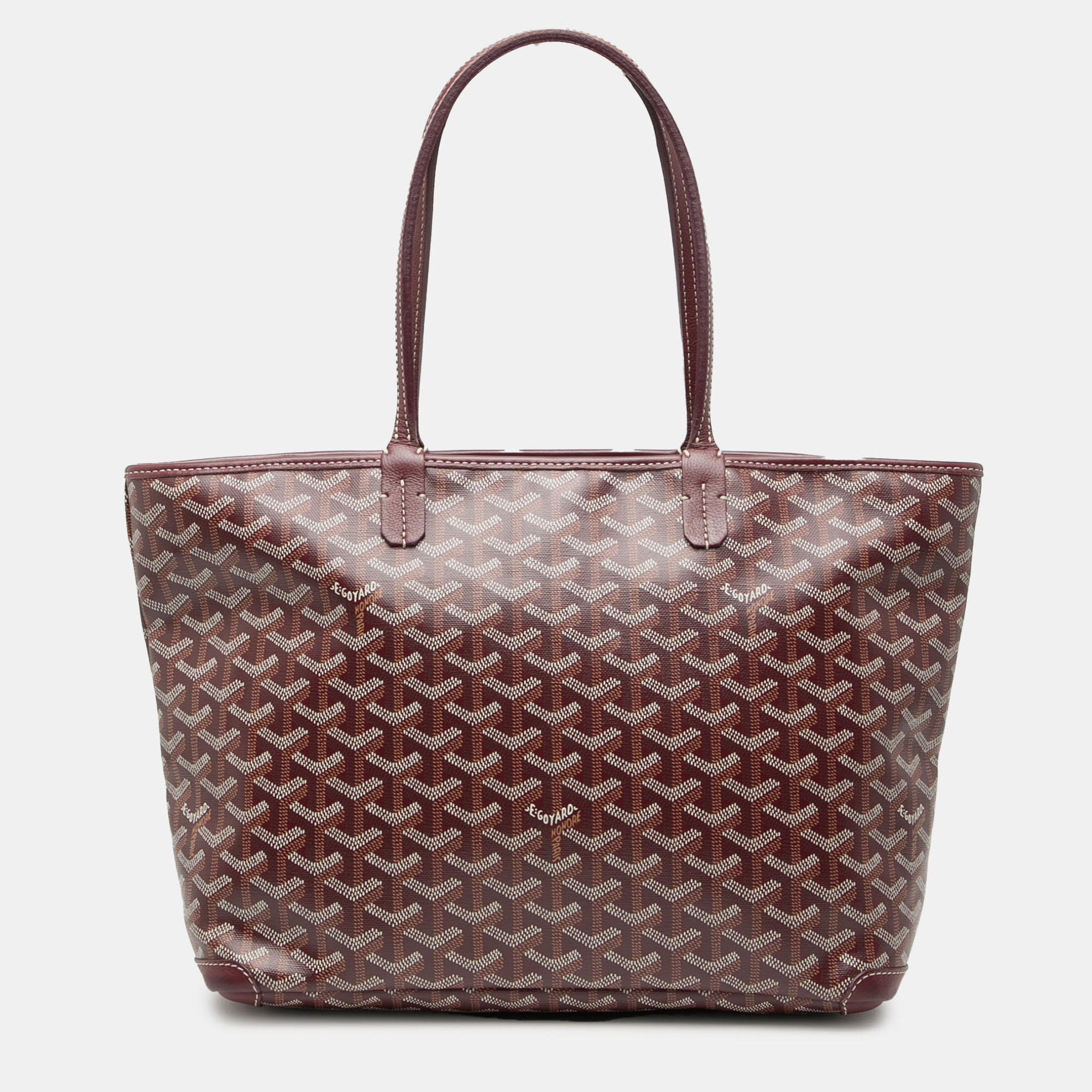

Goyard Red Goyardine Artois PM