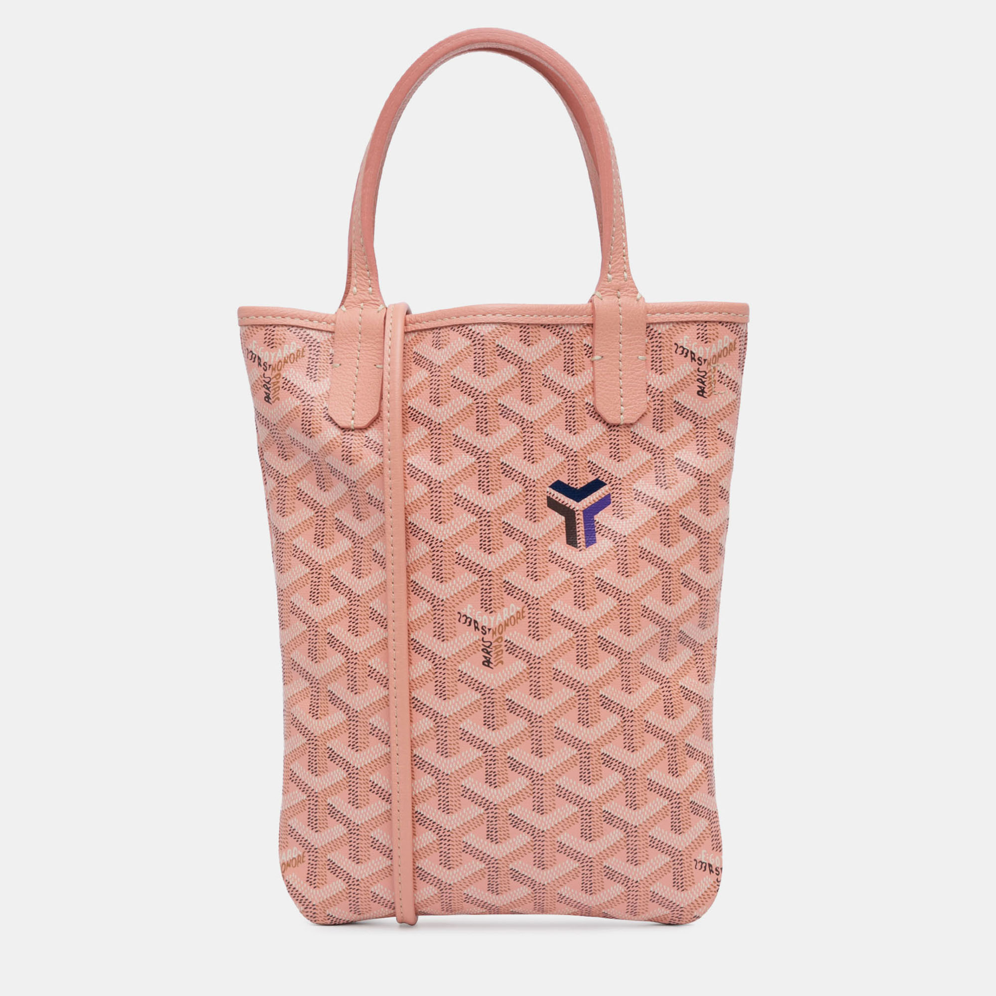 

Goyard Pink Goyardine Poitiers Claire Voie