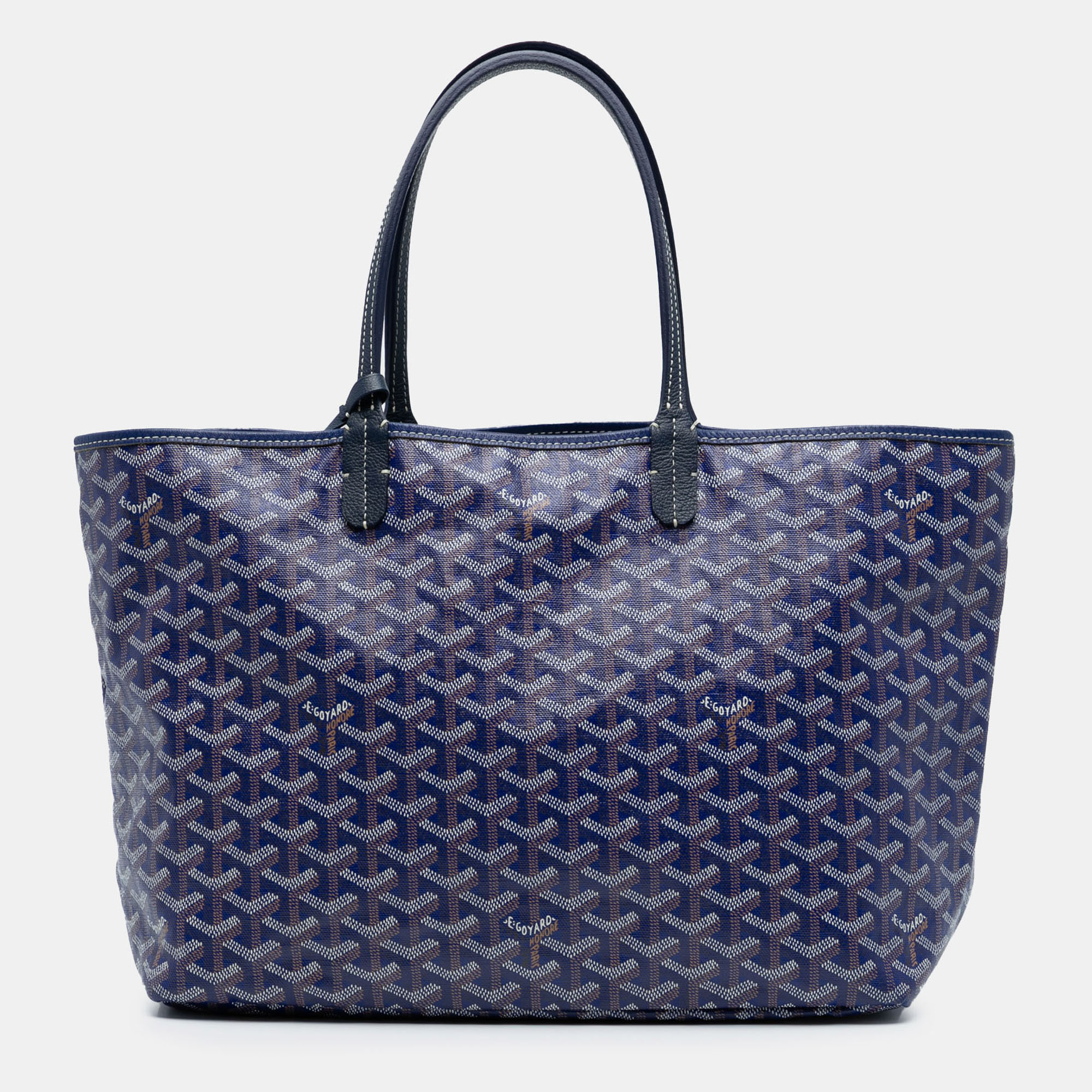 

Goyard Blue Goyardine Saint Louis PM