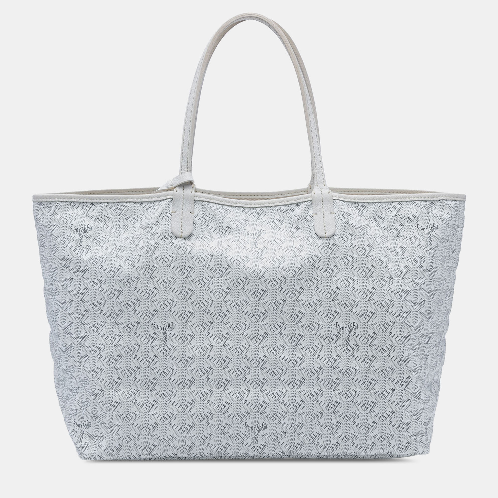 

Goyard White Goyardine Saint Louis PM