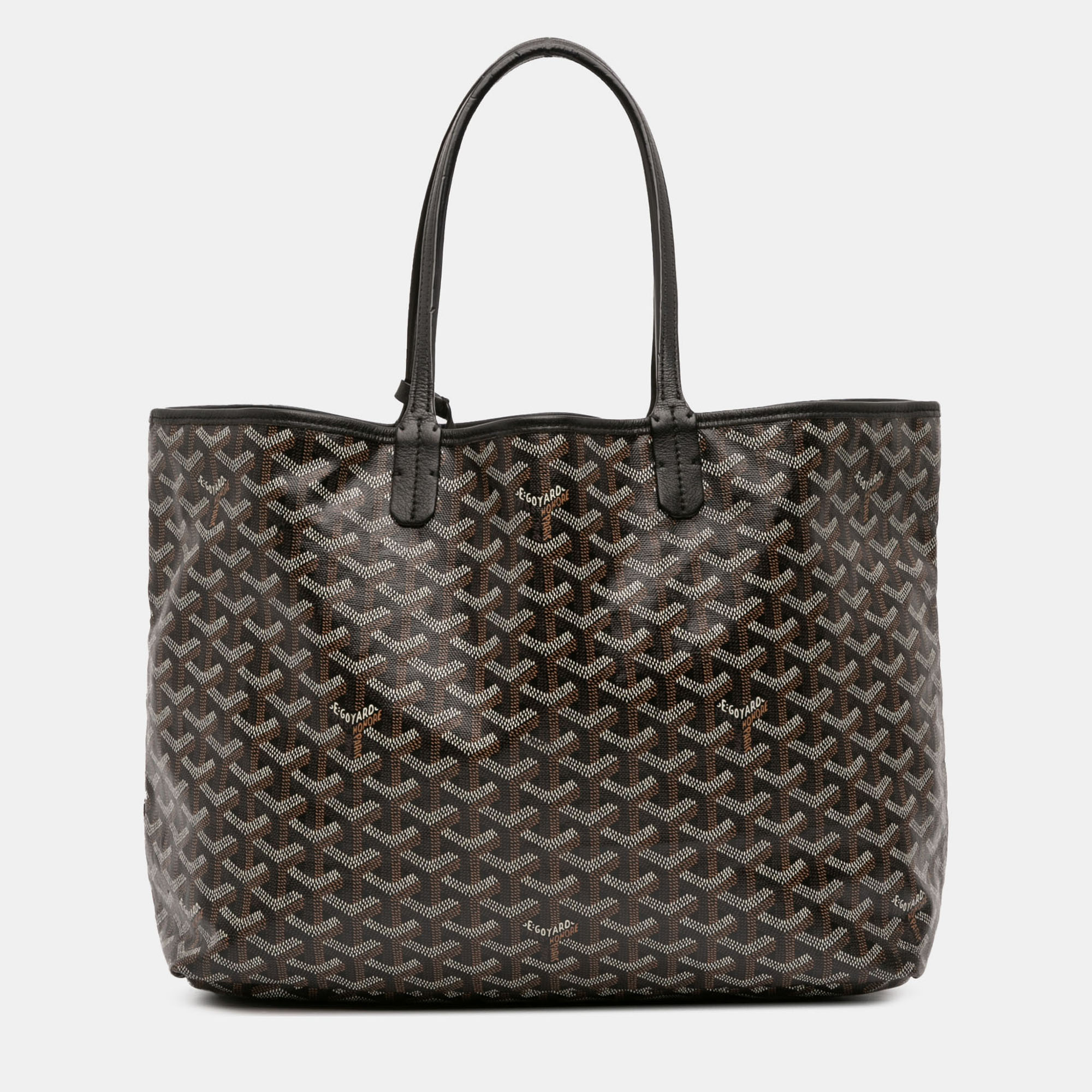 

Goyard Black Goyardine Saint Louis PM