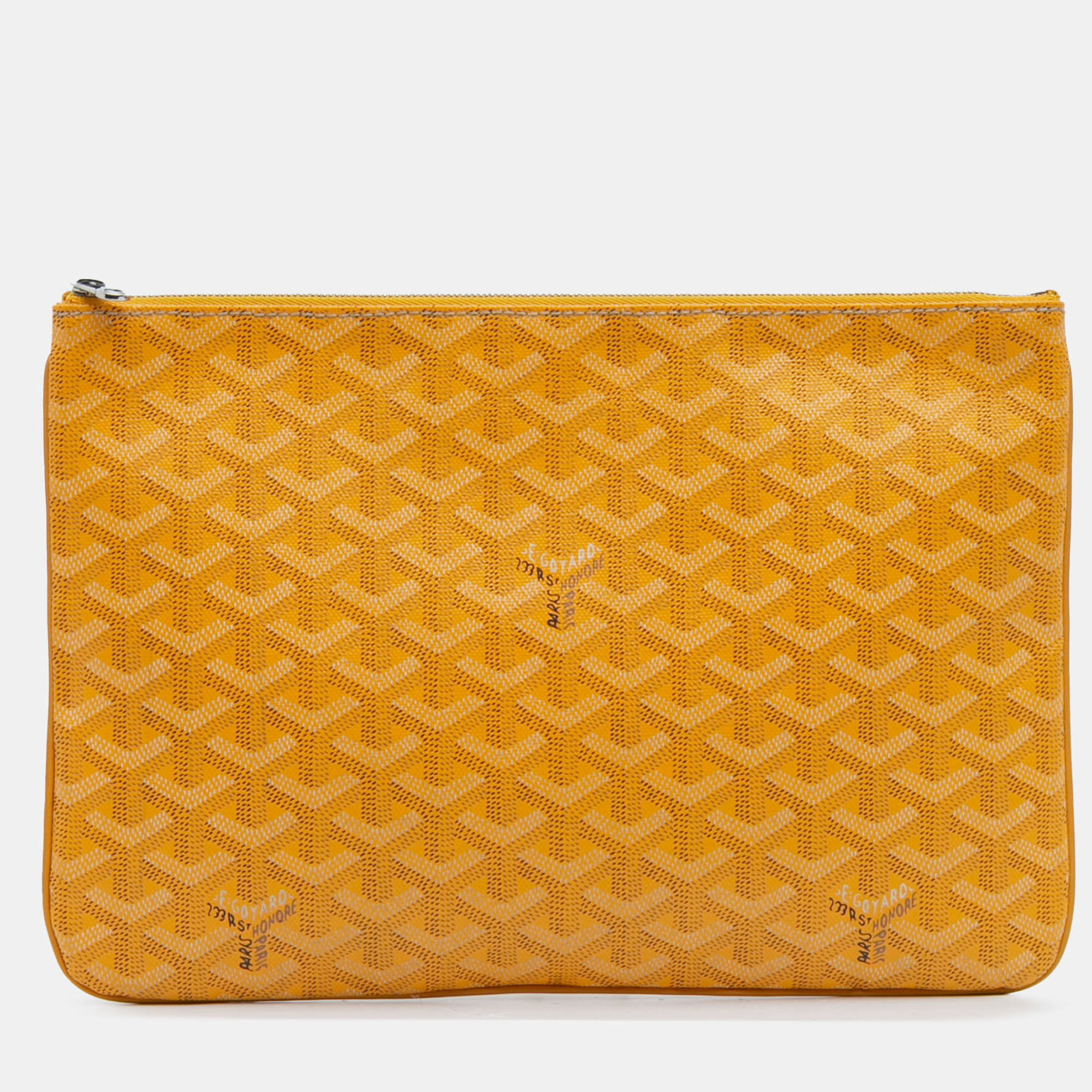 

Goyard Yellow Goyardine Senat MM