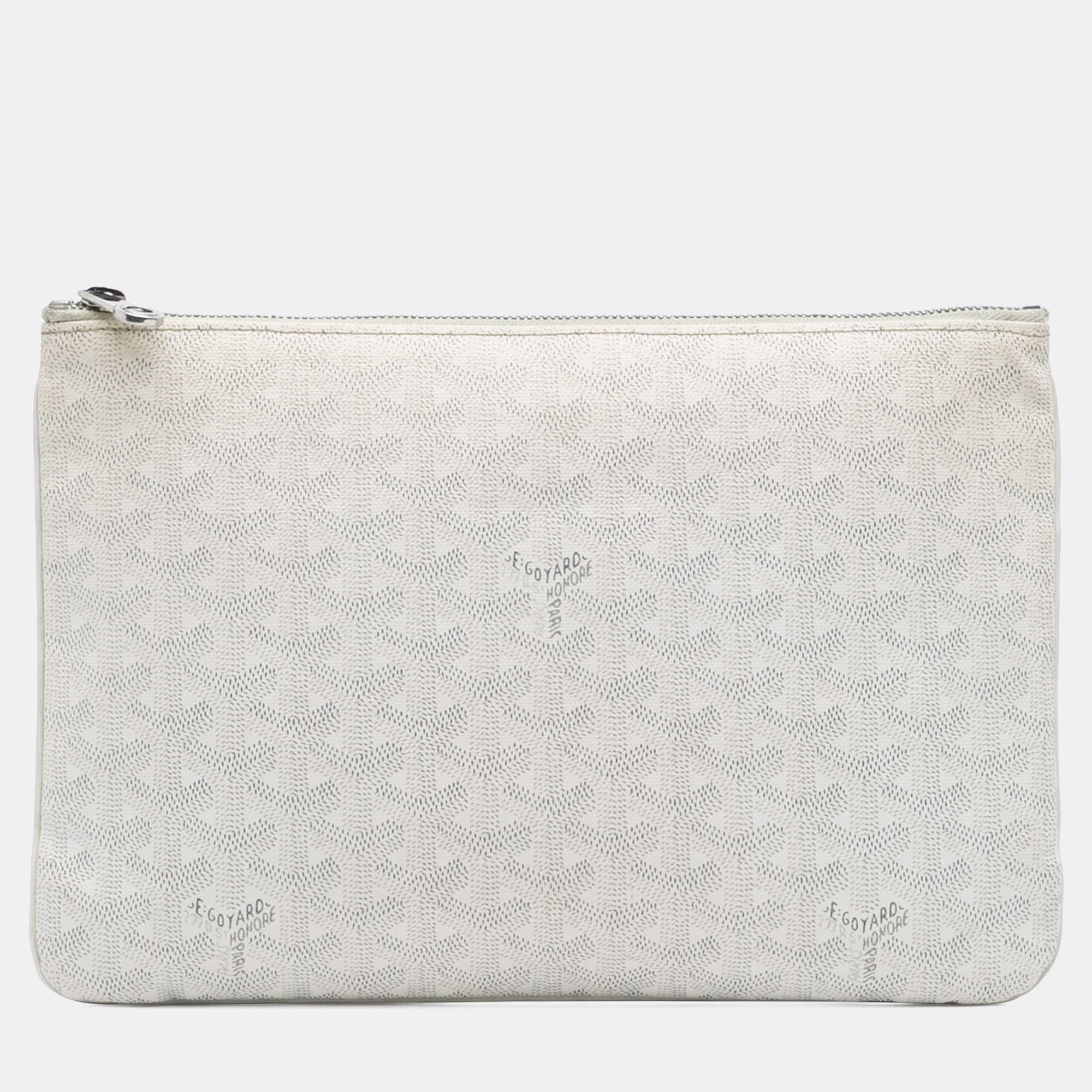 

Goyard White Goyardine Senat MM