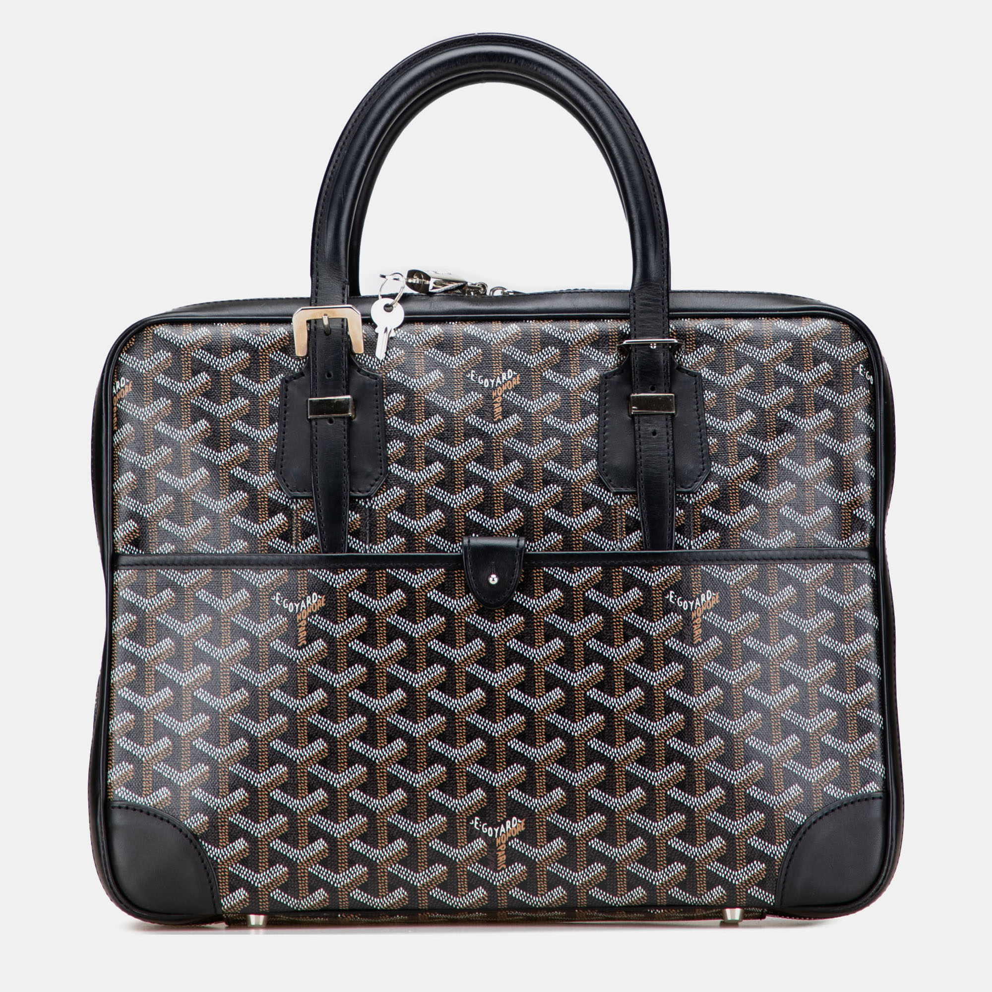 

Goyard Black Goyardine Ambassade PM