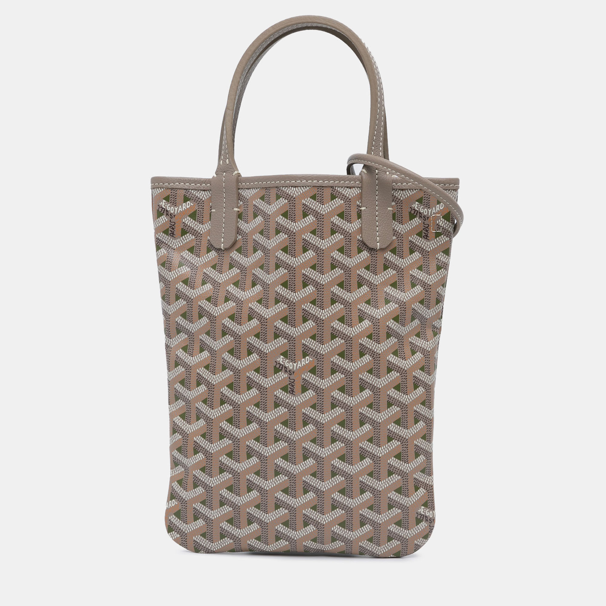 

Goyard Brown Goyardine Poitiers Claire Voie