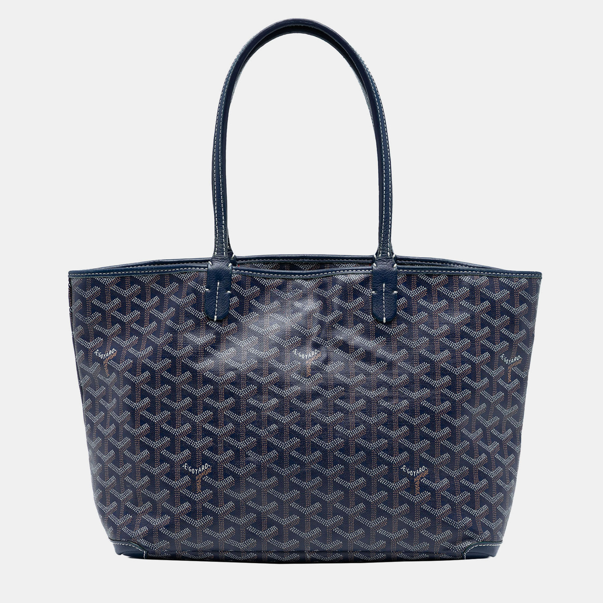 

Goyard Blue Goyardine Artois PM