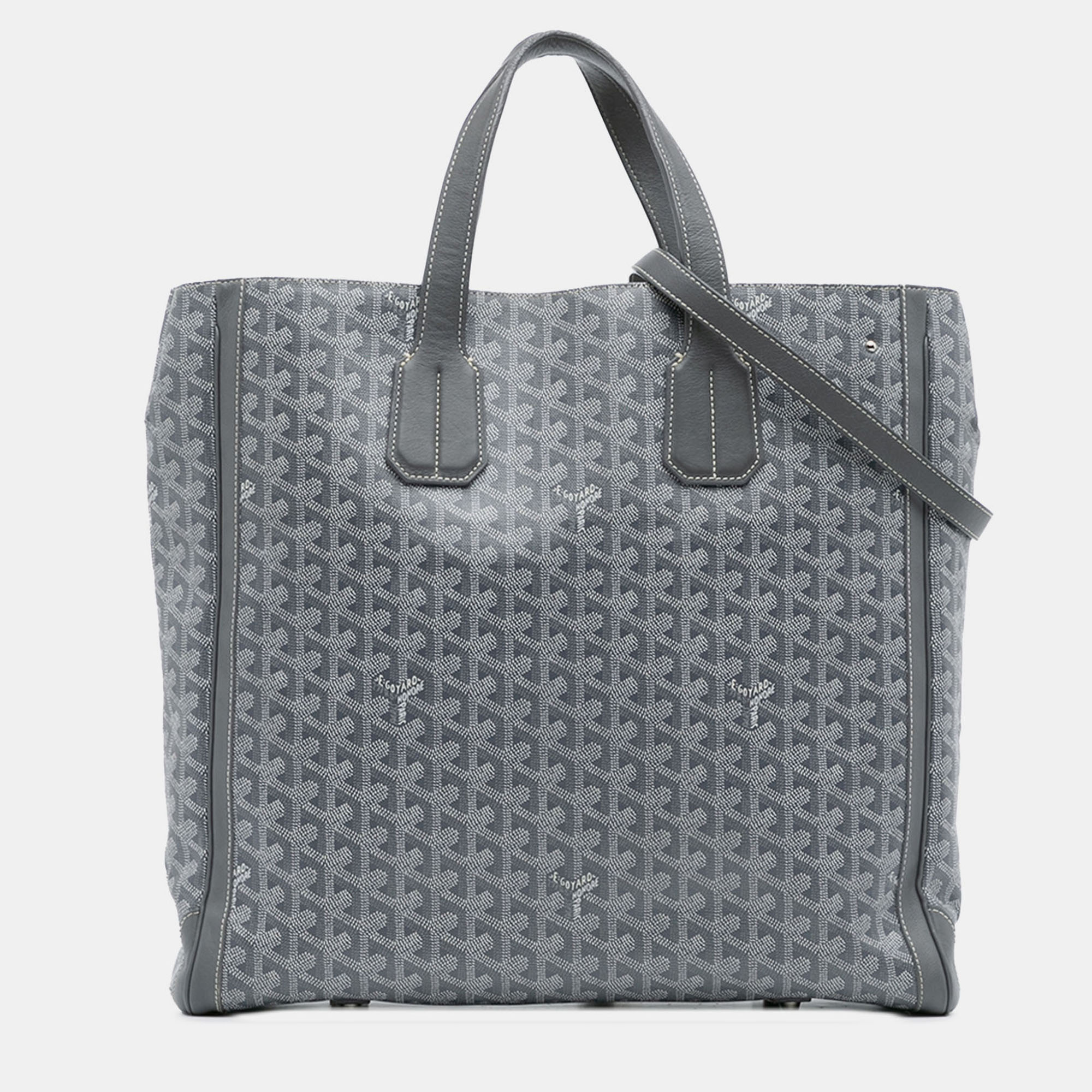 

Goyardine Voltaire Coated Canvas Bag, Grey