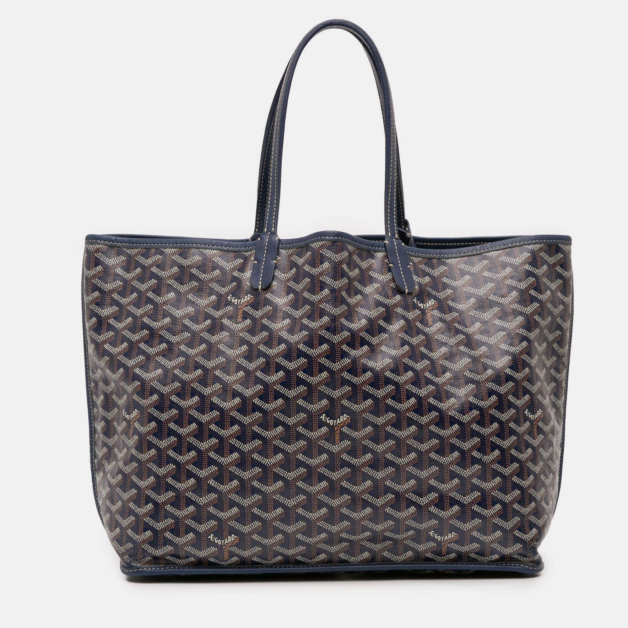

Goyard Blue Goyardine Saint Louis PM