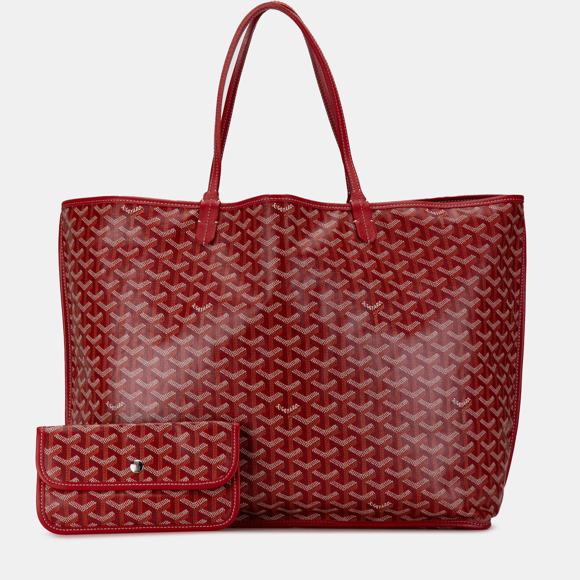 

Goyard Red Goyardine Artois GM
