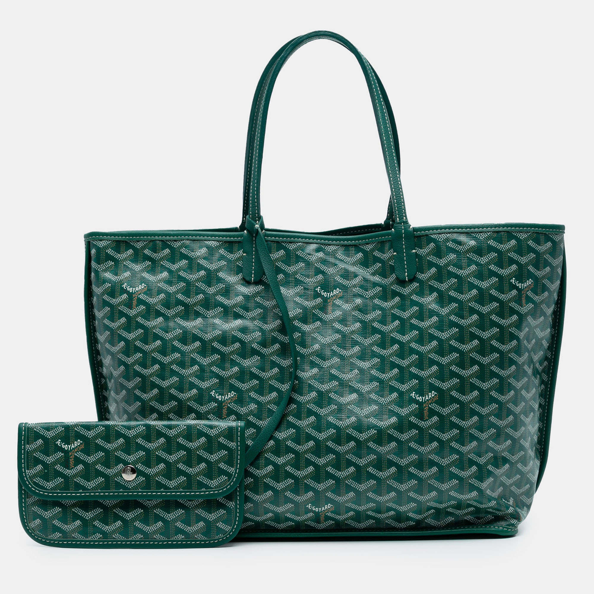 

Goyard Green Goyardine Reversible Anjou PM