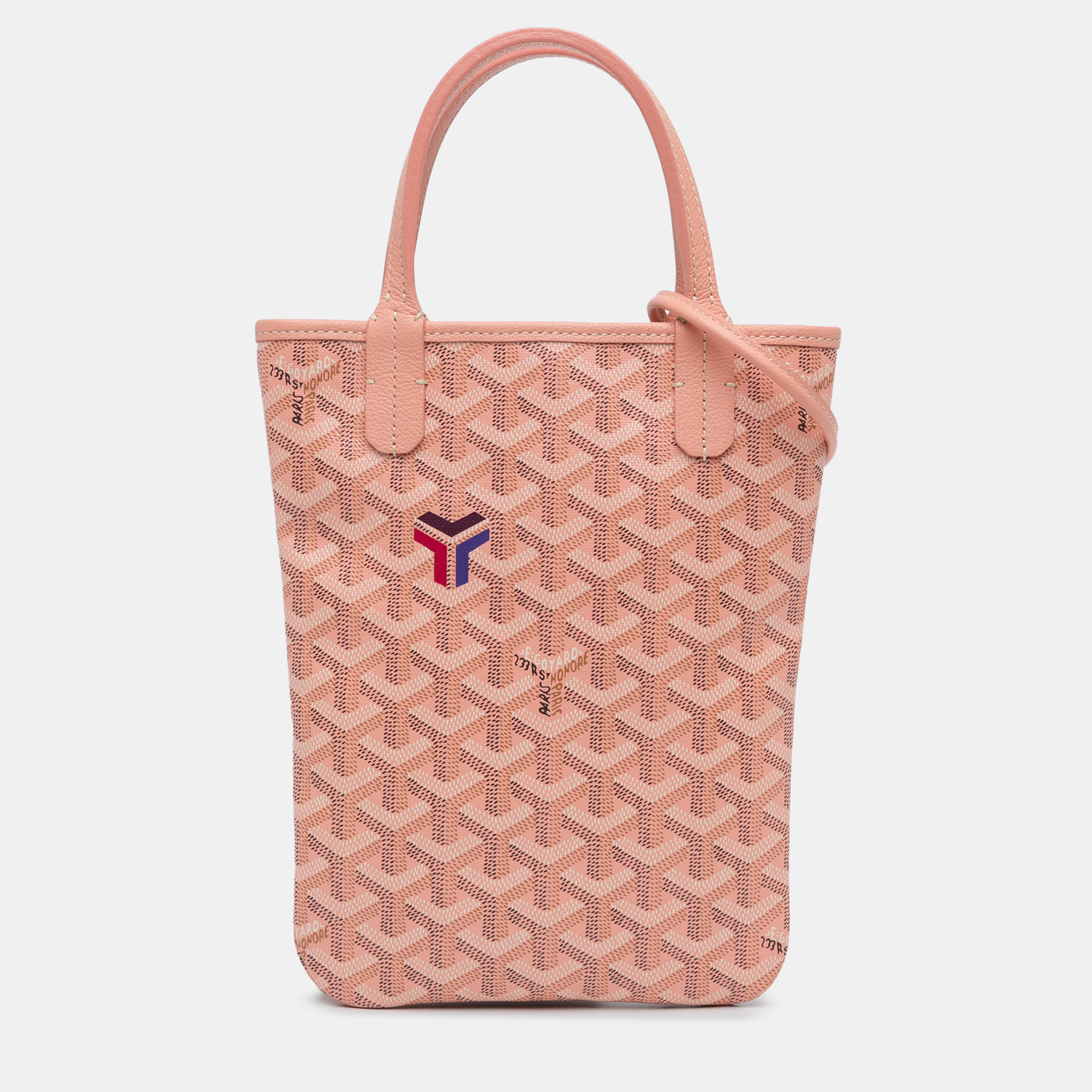 

Goyard Pink Goyardine Poitiers Claire Voie