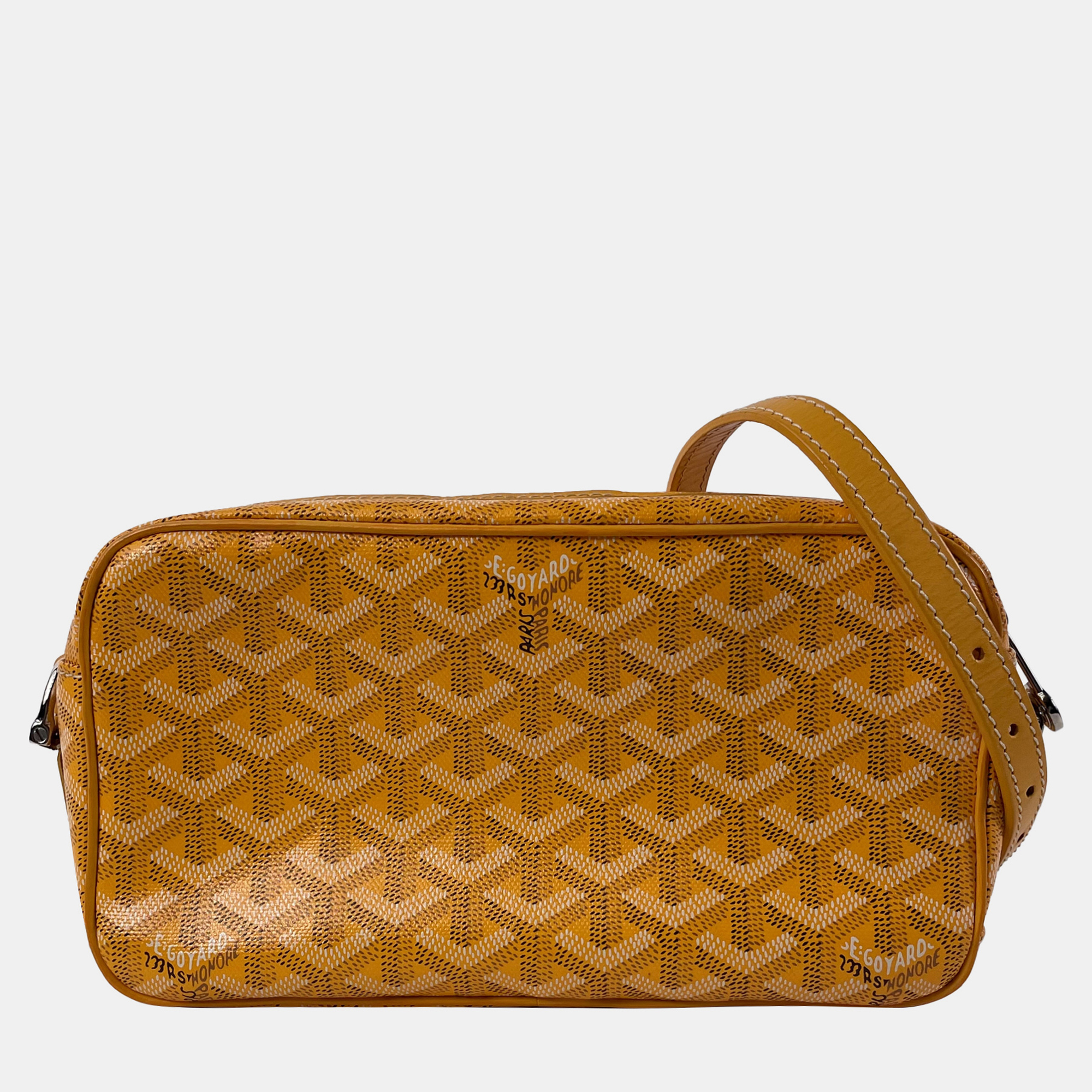 

Goyard Yellow Goyardine Sac Cap Vert
