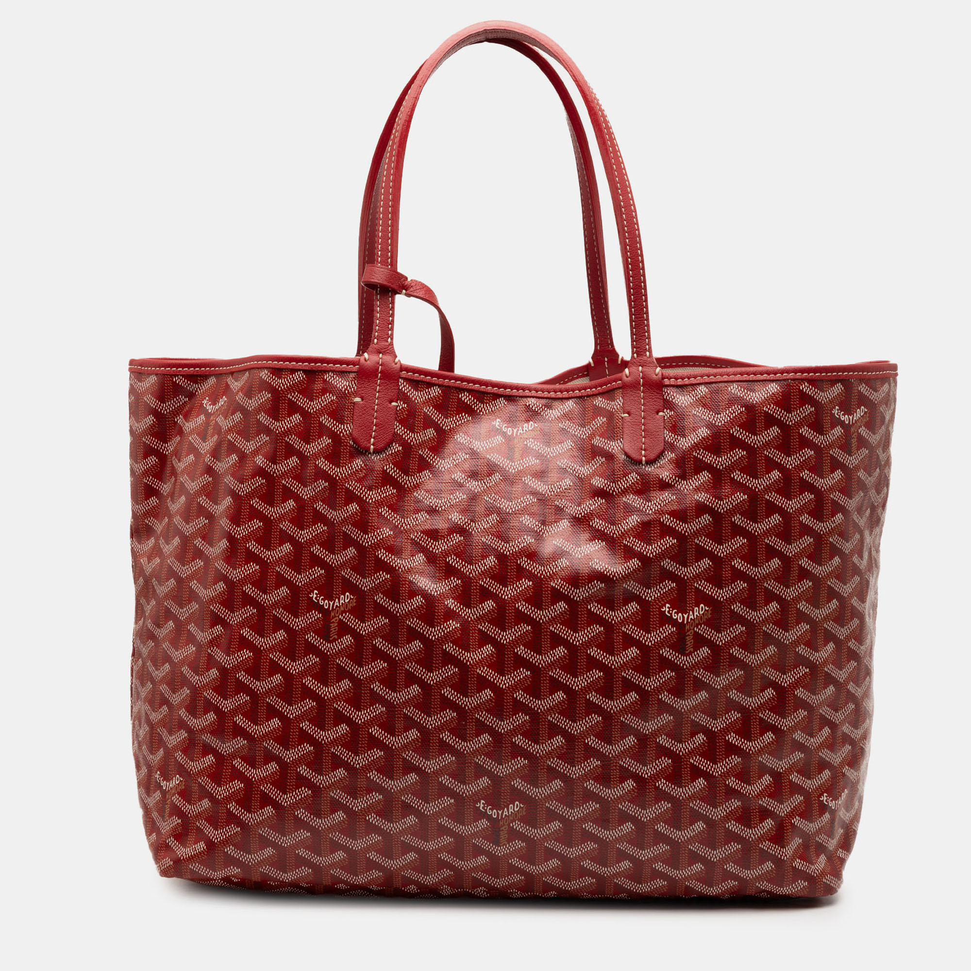 

Goyard Red Goyardine Saint Louis PM