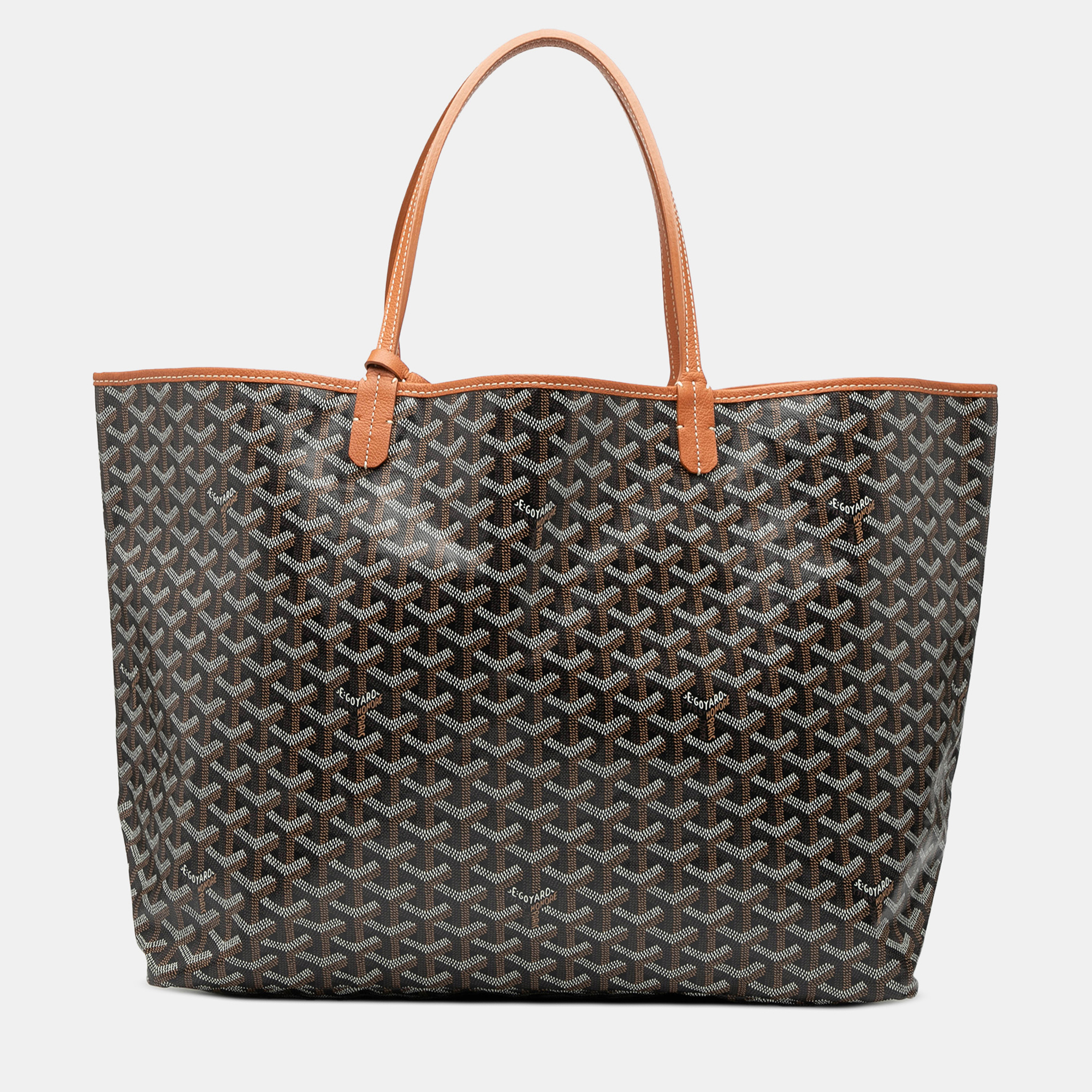 Pre-owned Goyard Ine Saint Louis Gm In Black