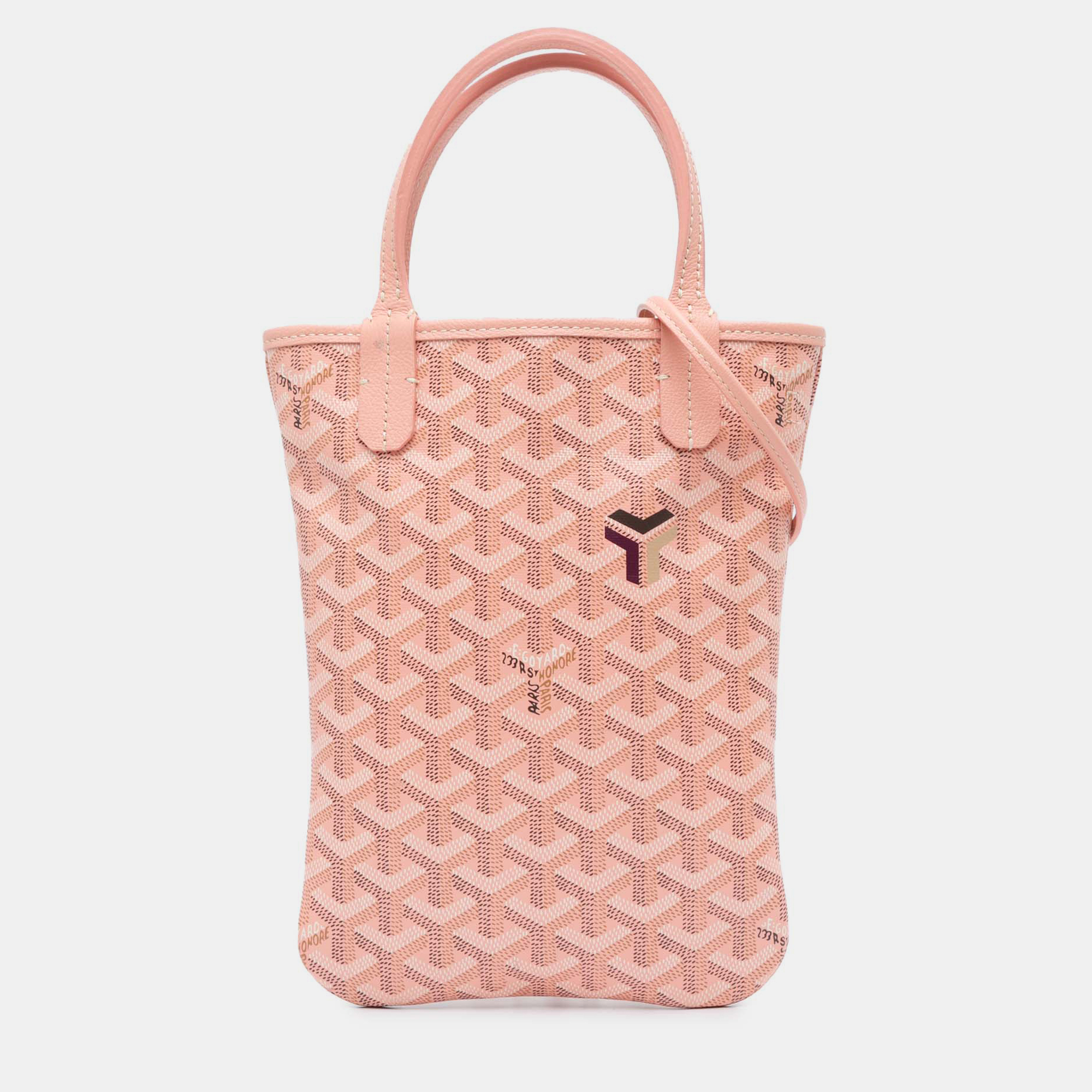 

Goyard Pink Goyardine Poitiers Claire Voie