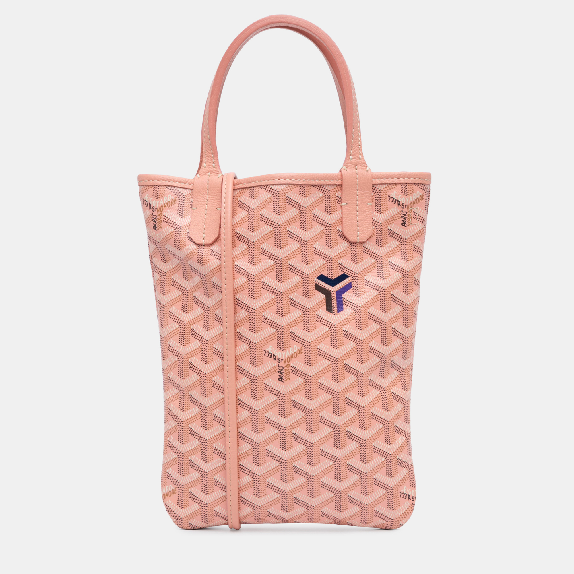 

Goyard Pink Goyardine Poitiers Claire Voie