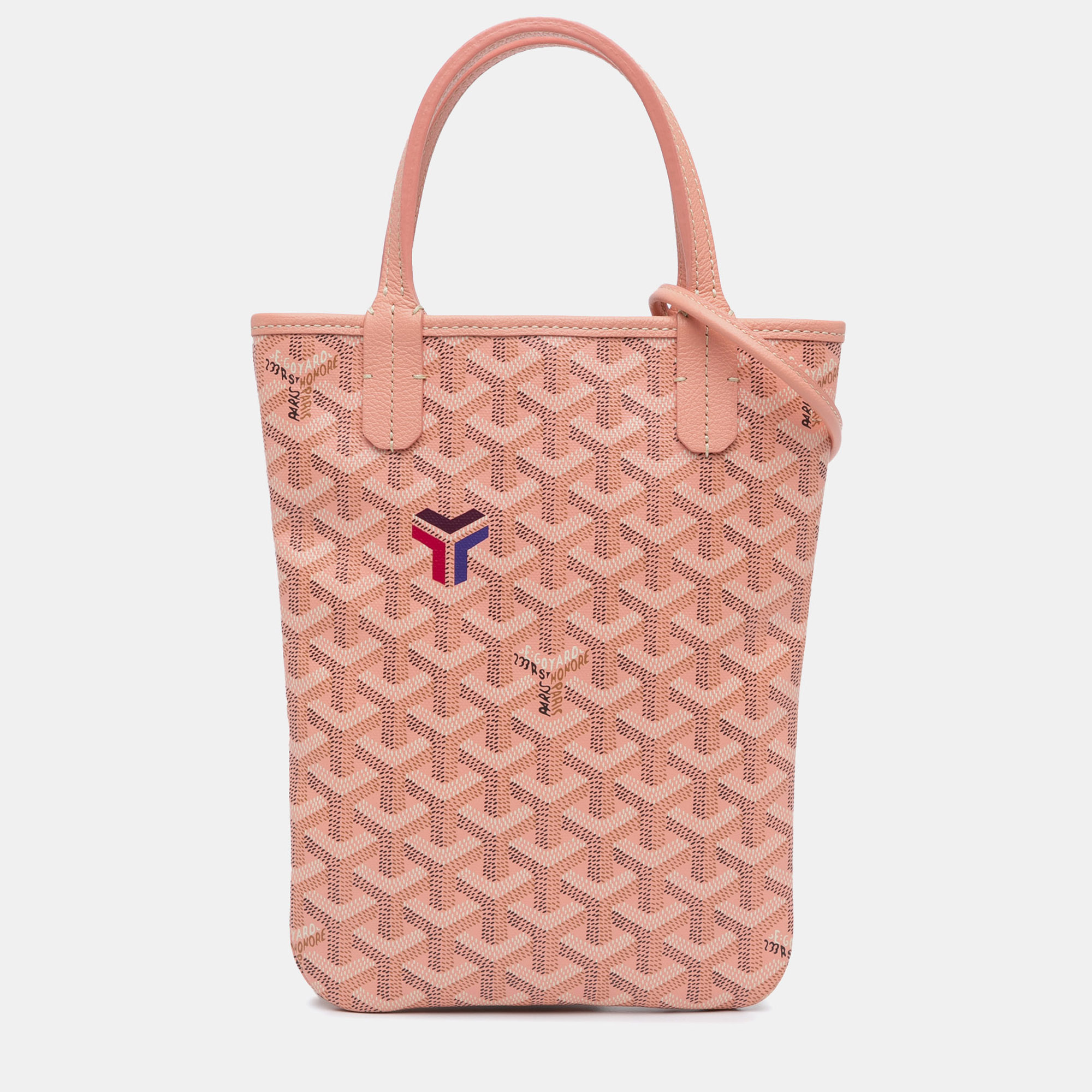 

Goyard Pink Goyardine Poitiers Claire Voie