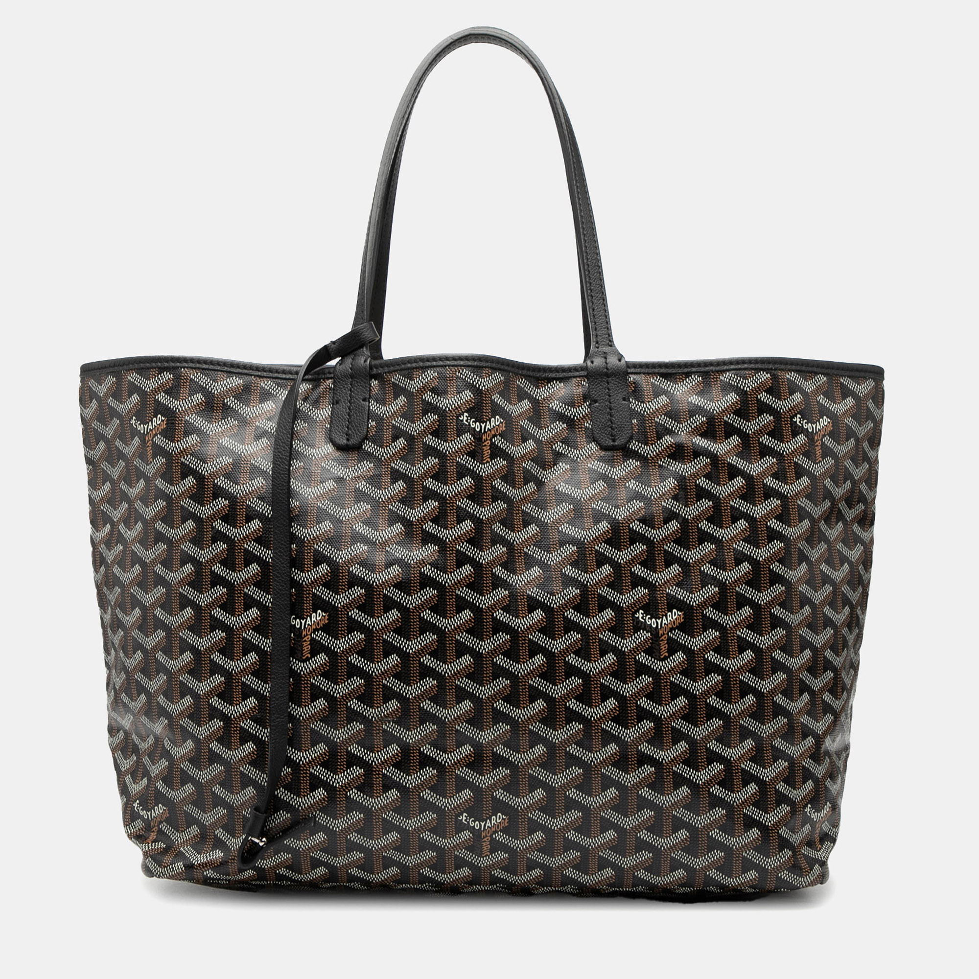 

Goyard Black Goyardine Saint Louis PM