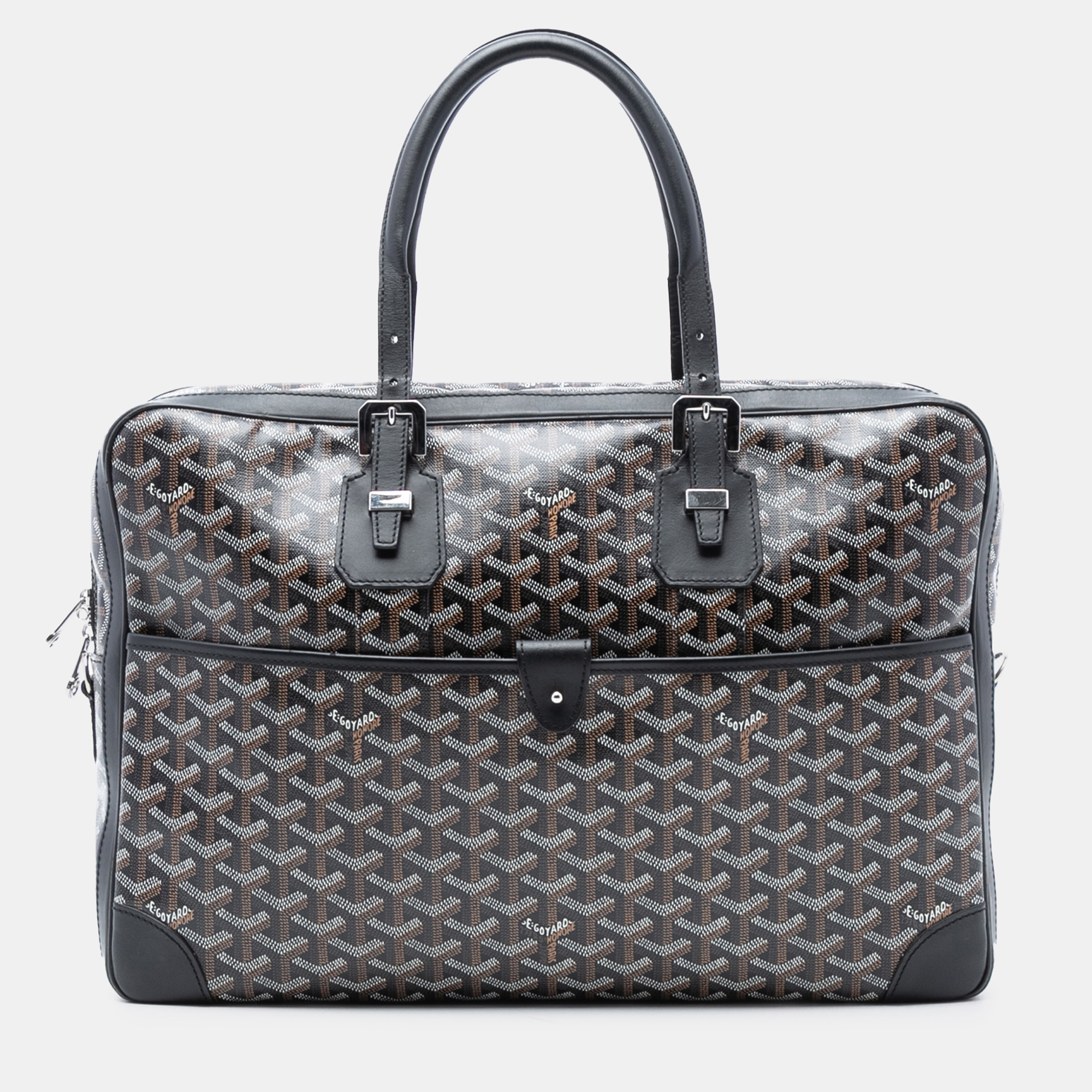 

Goyard Goyard Black Goyardine Ambassade MM