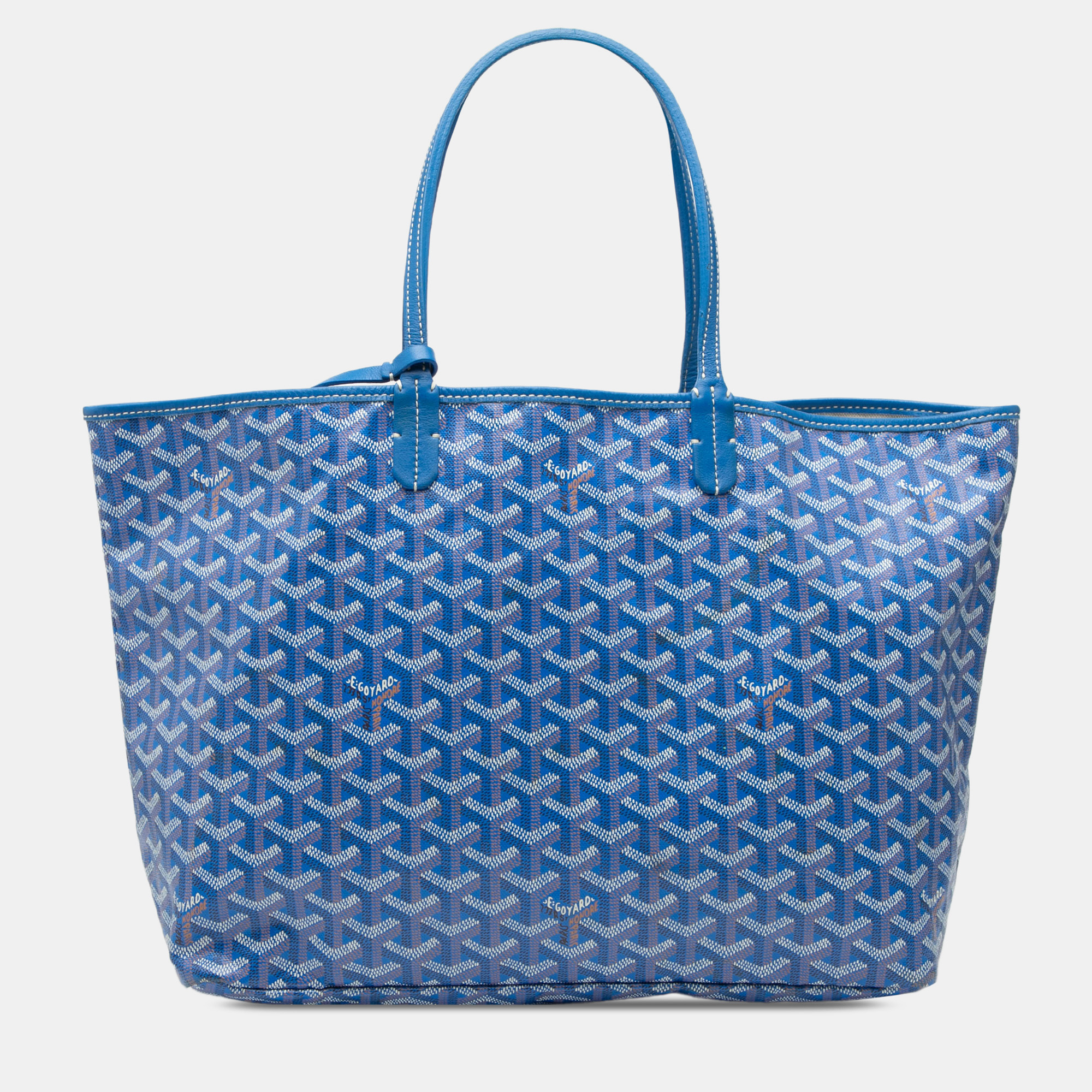 

Goyard Blue Goyardine Saint Louis PM