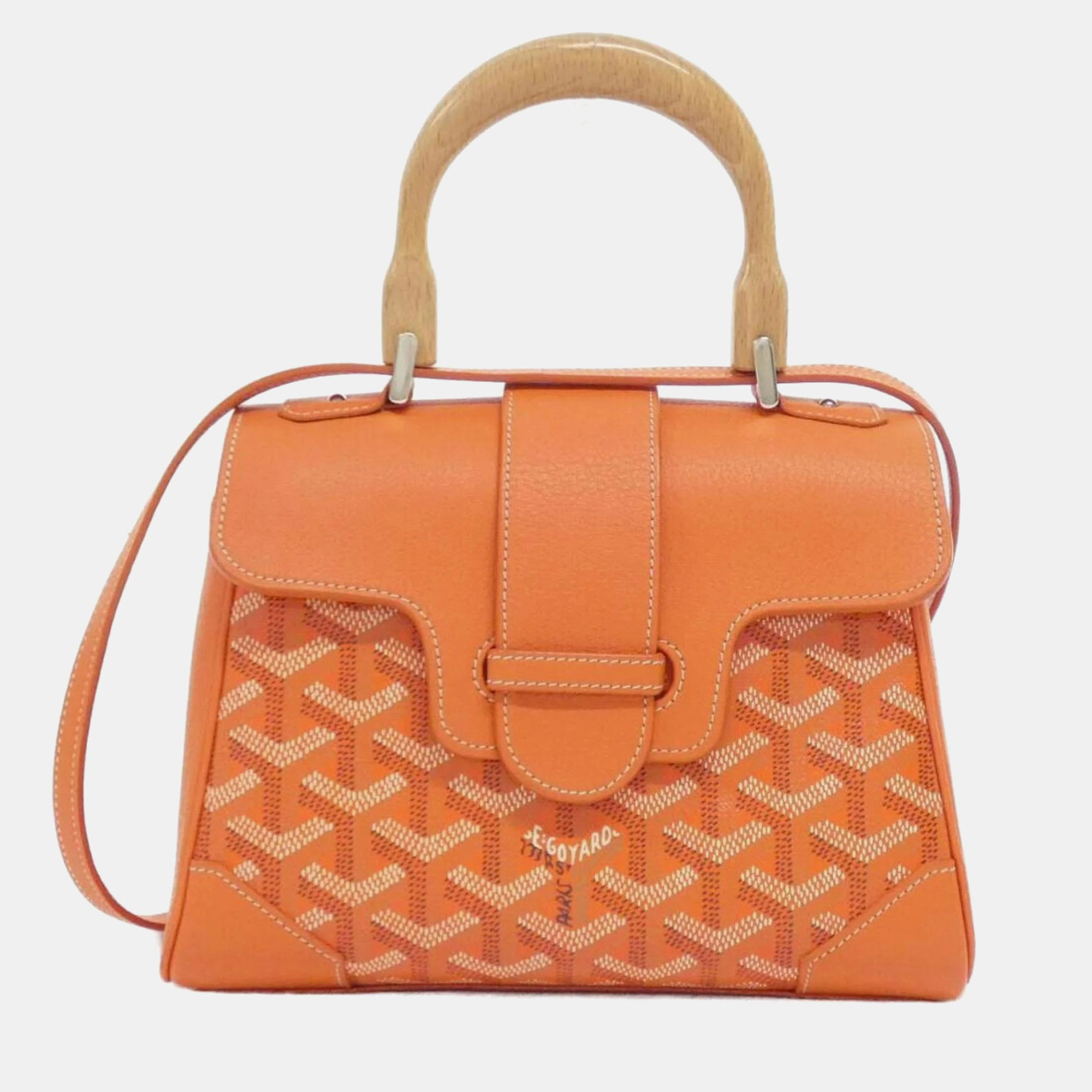 

Goyard Saigon Handbag, Orange