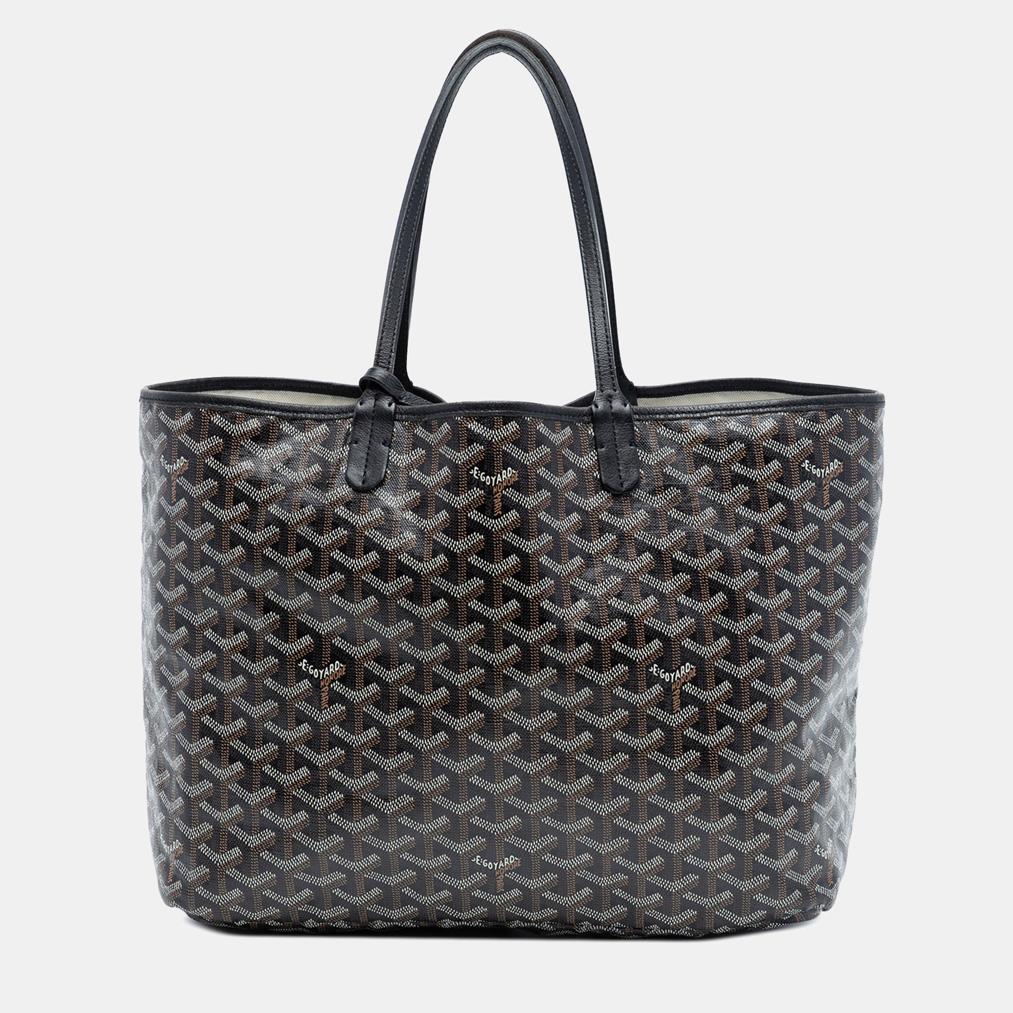 

Goyard Black Goyardine Saint Louis PM