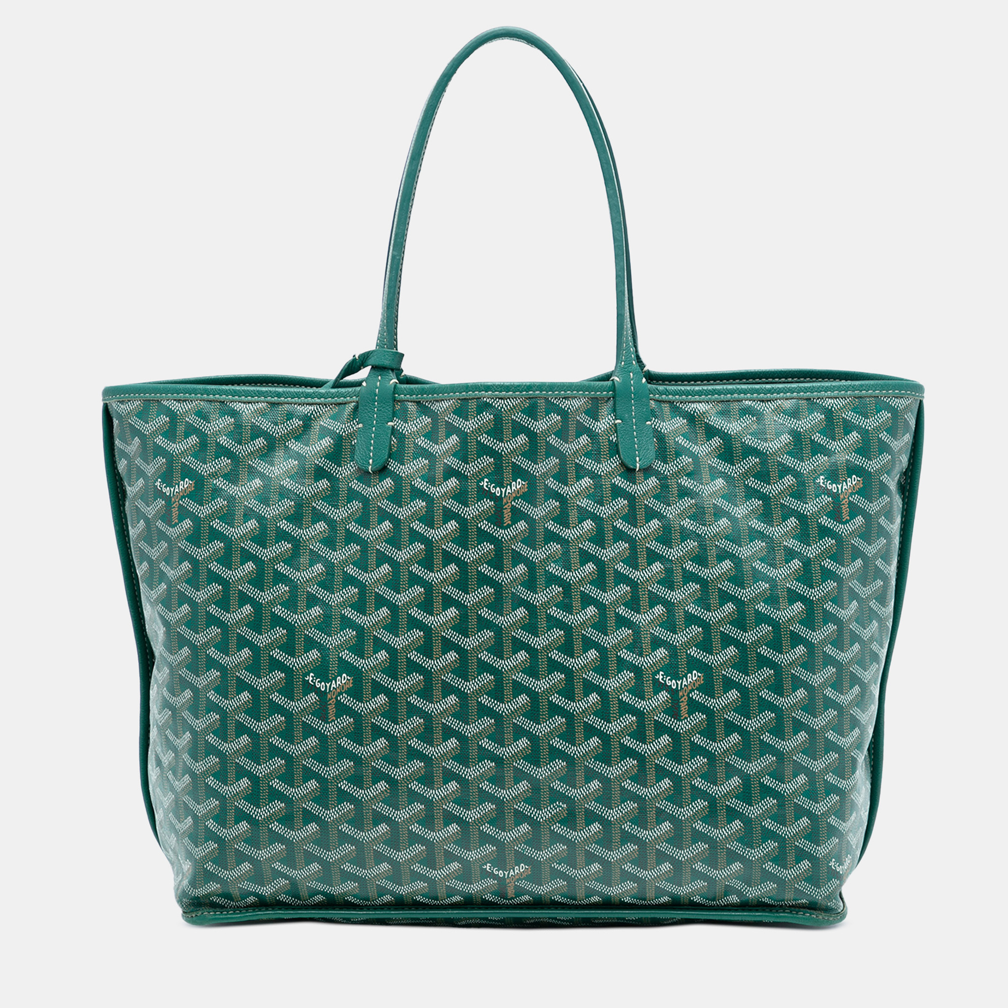 

Goyard Green Goyardine Reversible Anjou PM